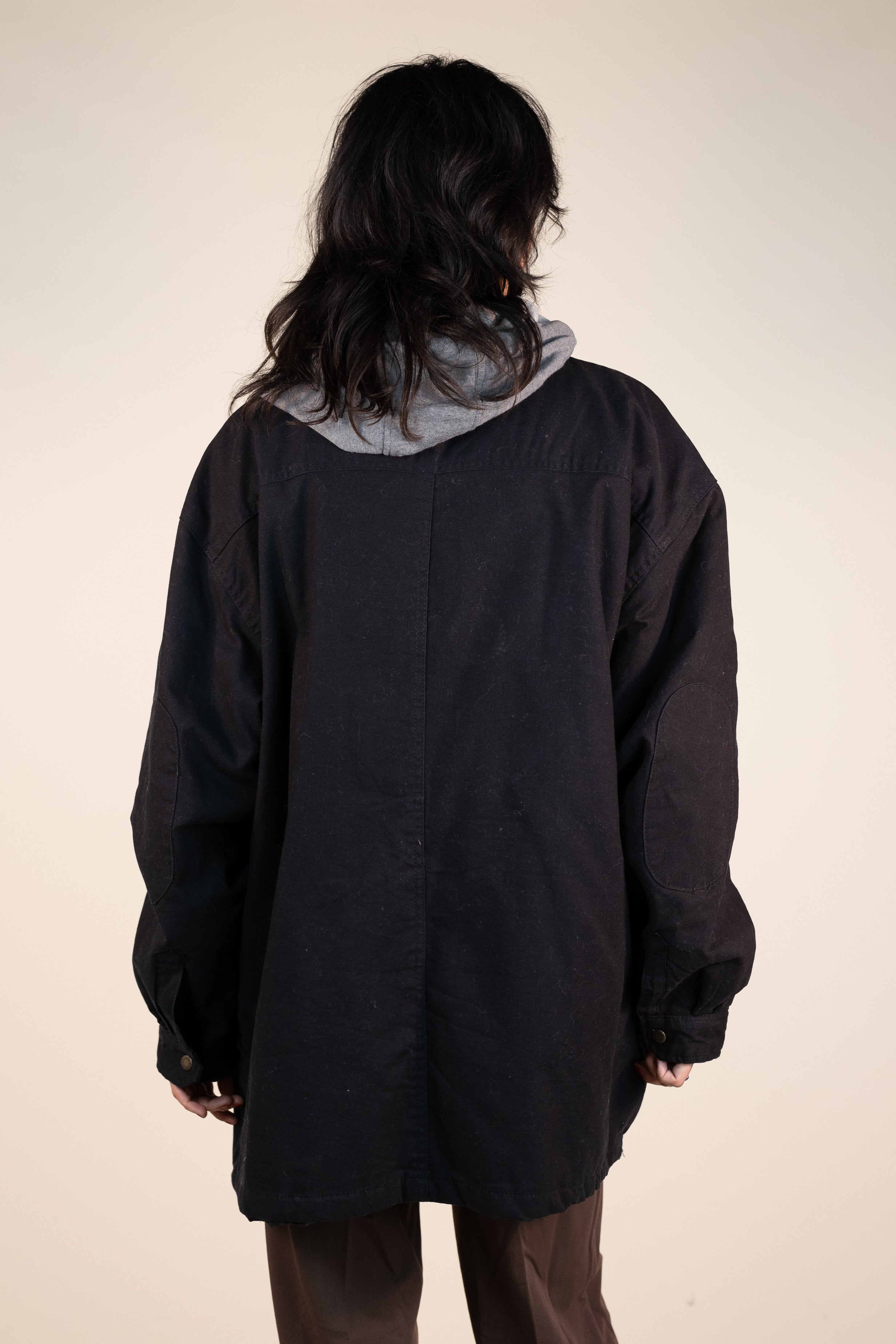 Dickies Black Hooded Workwear Jacket