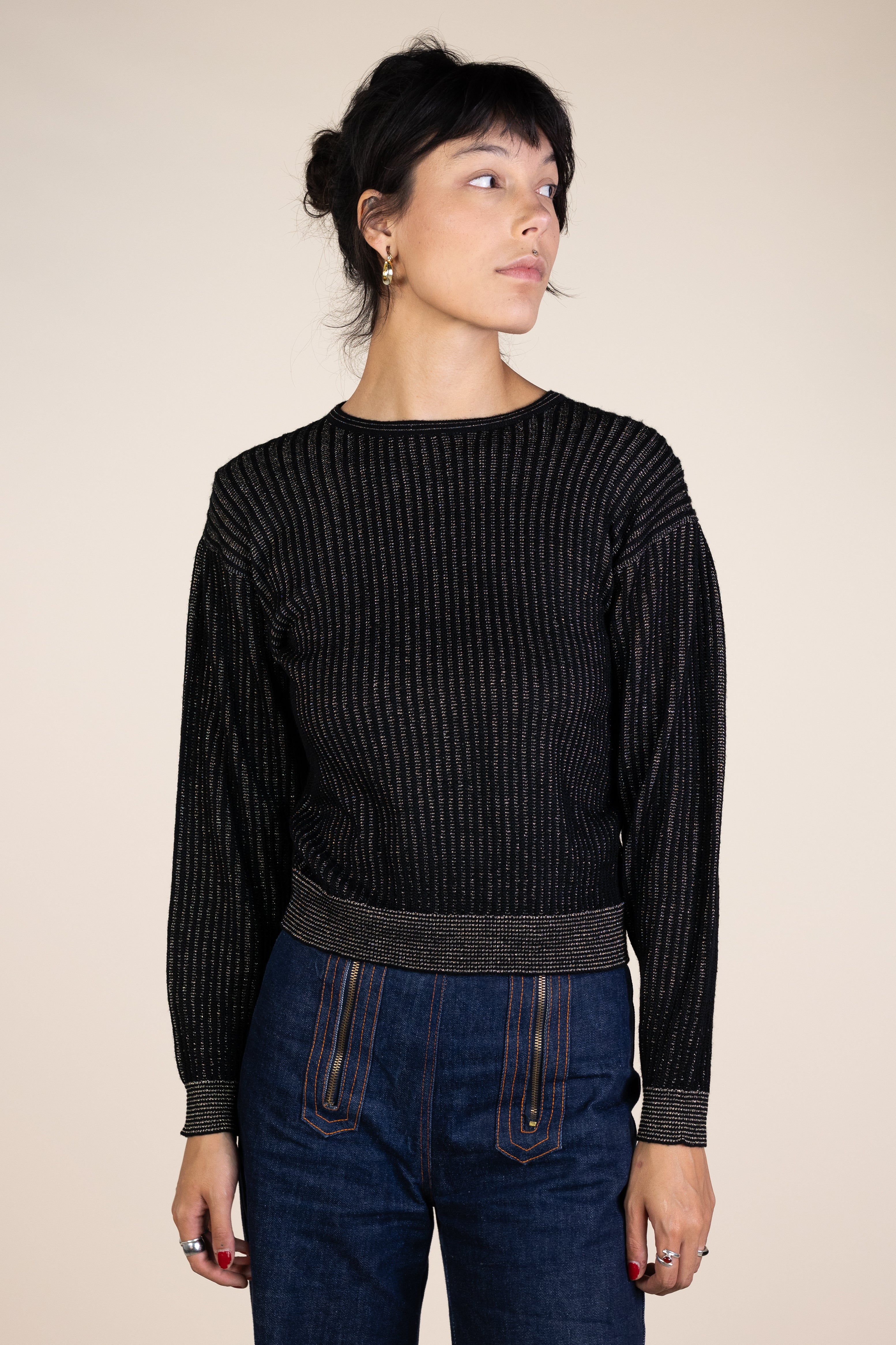 70s Lurex Jumper