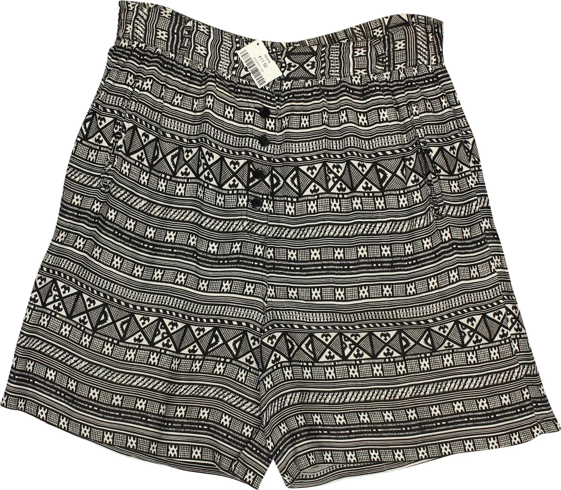 3 Suisses - Patterned Shorts- ThriftTale.com - Vintage and second handclothing