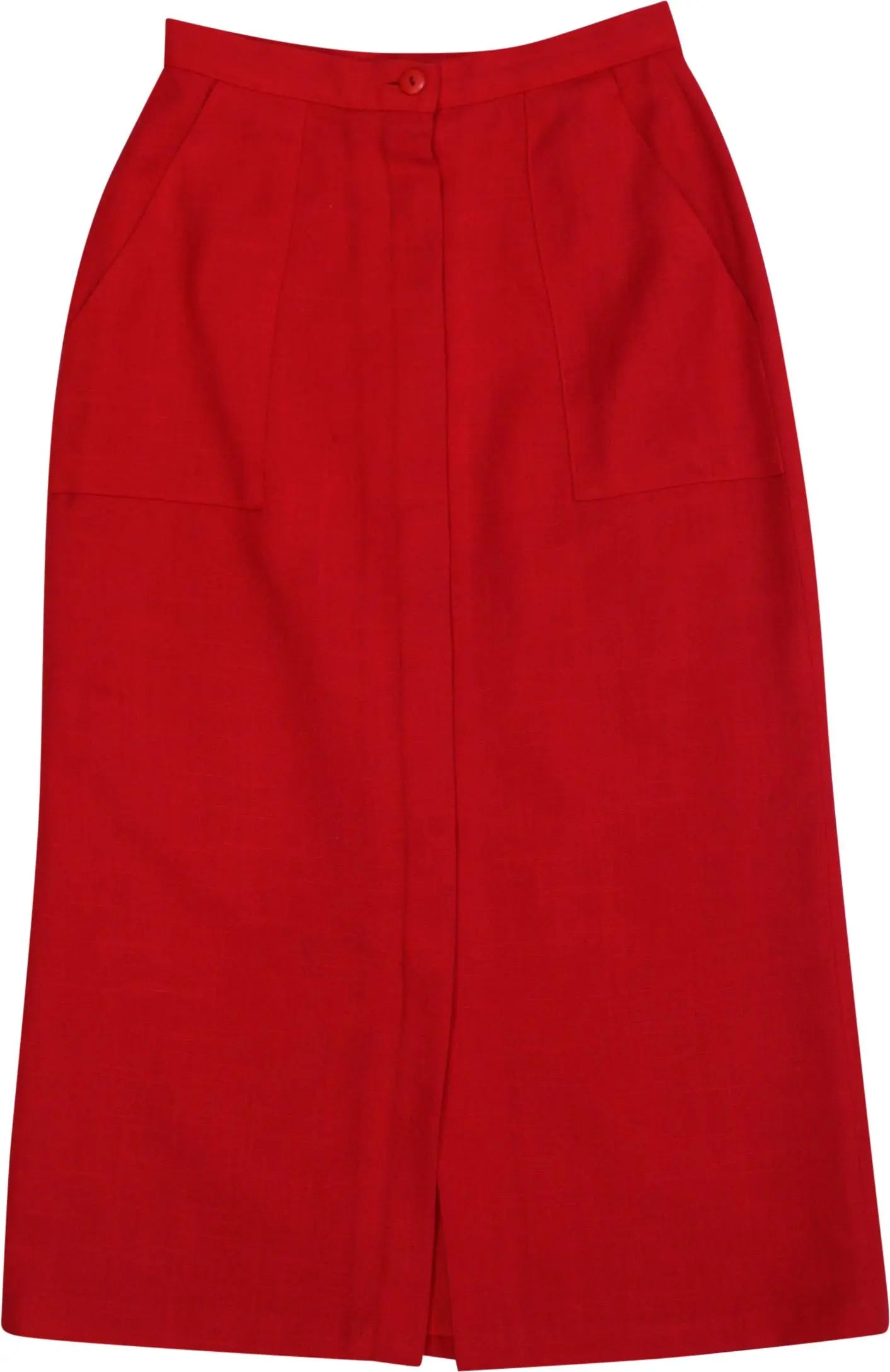 BHS - 60s/70s Red Skirt- ThriftTale.com - Vintage and second handclothing
