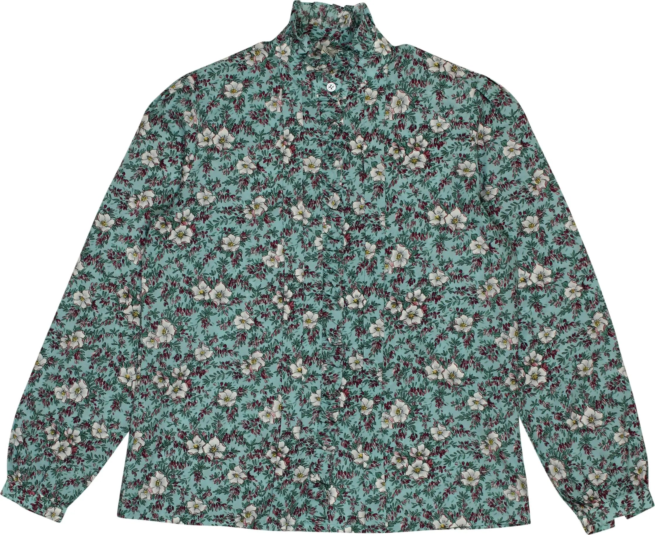 Sears - 70s/80s Floral Blouse- ThriftTale.com - Vintage and second handclothing