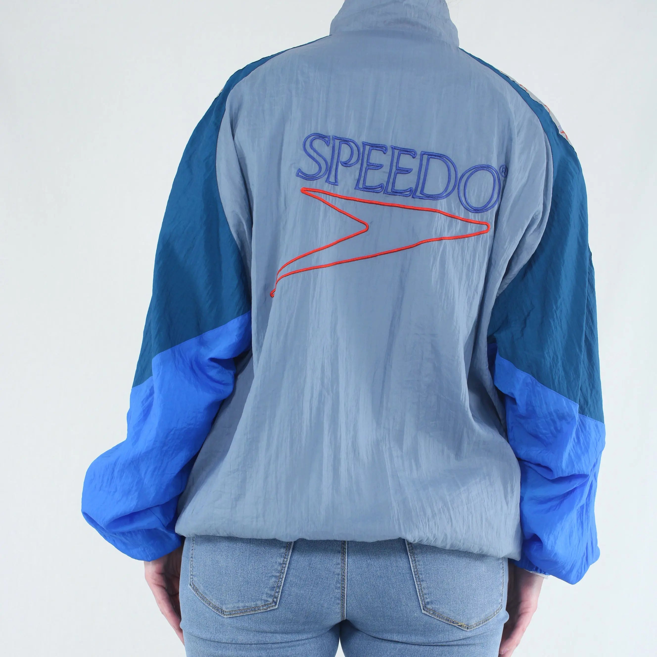 Speedo - 80s/90s Windbreaker by Speedo- ThriftTale.com - Vintage and second handclothing