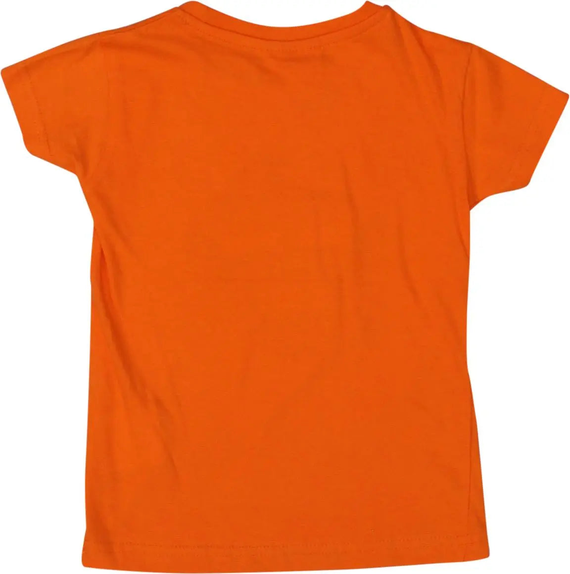 9th Avenue - Orange Tee- ThriftTale.com - Vintage and second handclothing