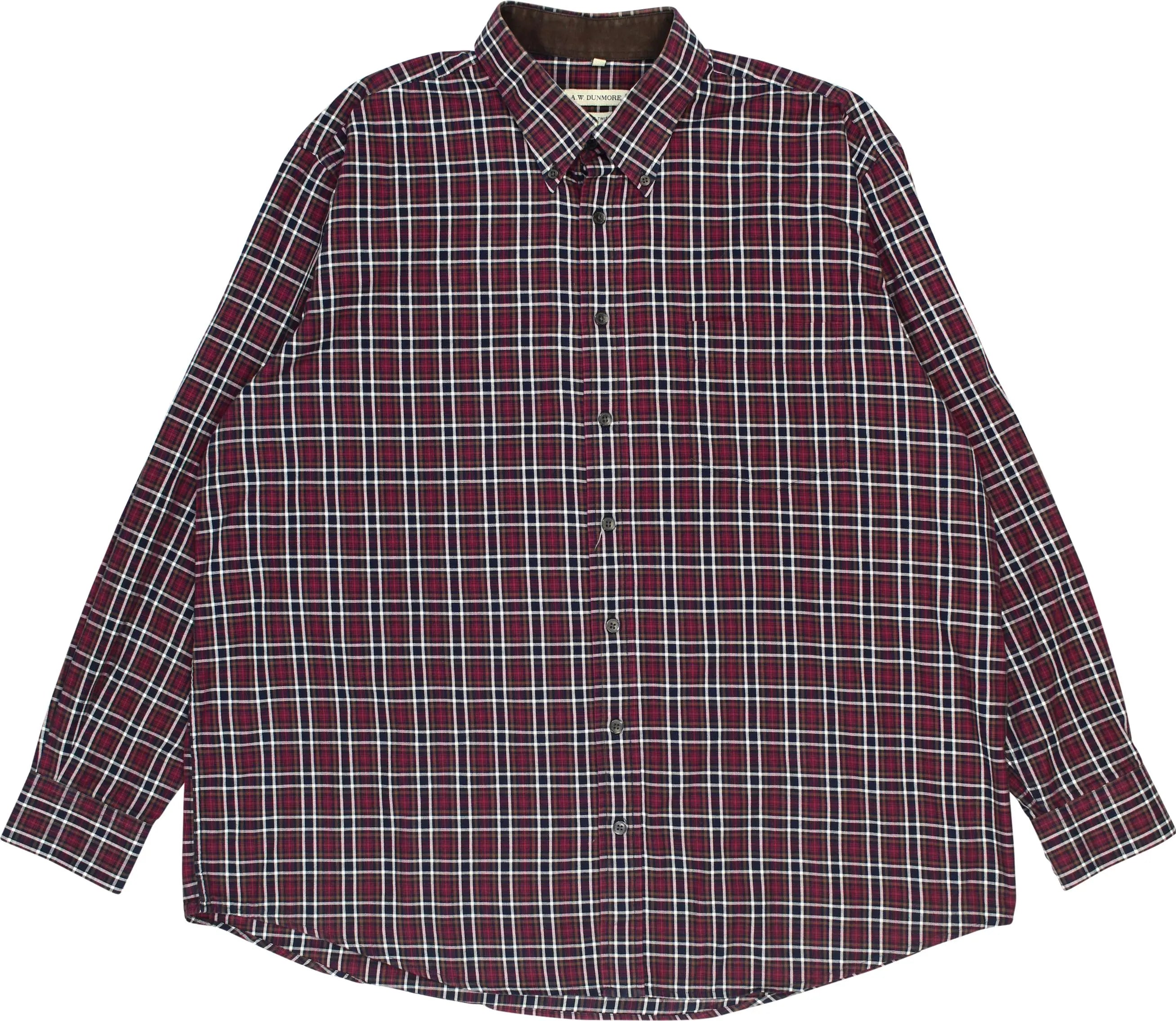 A.W. Dunmore - Checked Shirt- ThriftTale.com - Vintage and second handclothing