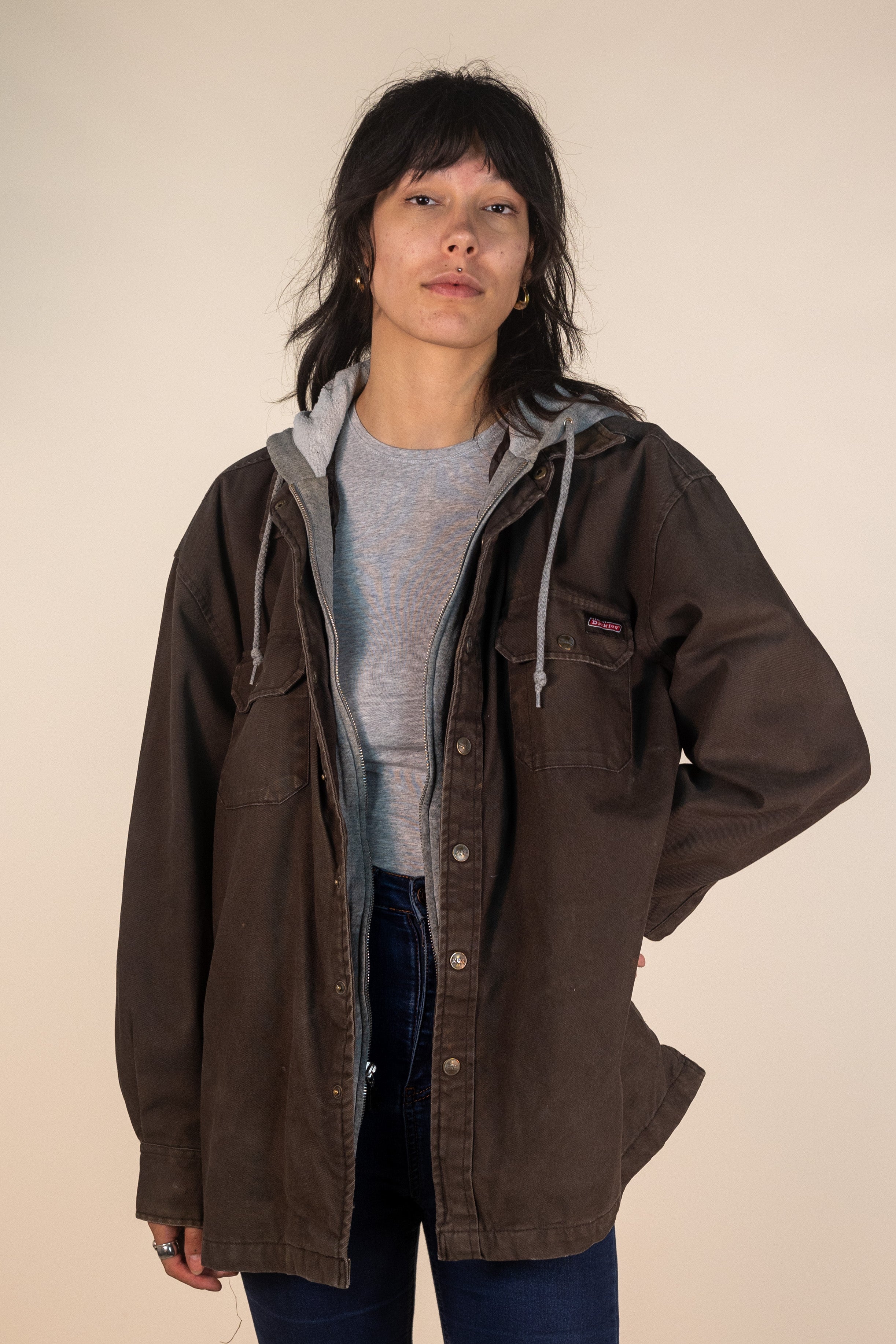 Dickies Brown Denim Workwear Jacket