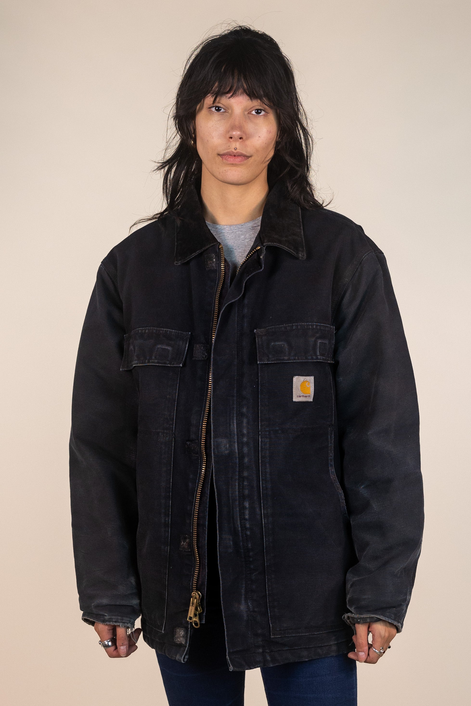 Carhartt Midnight Zipped Workwear Jacket