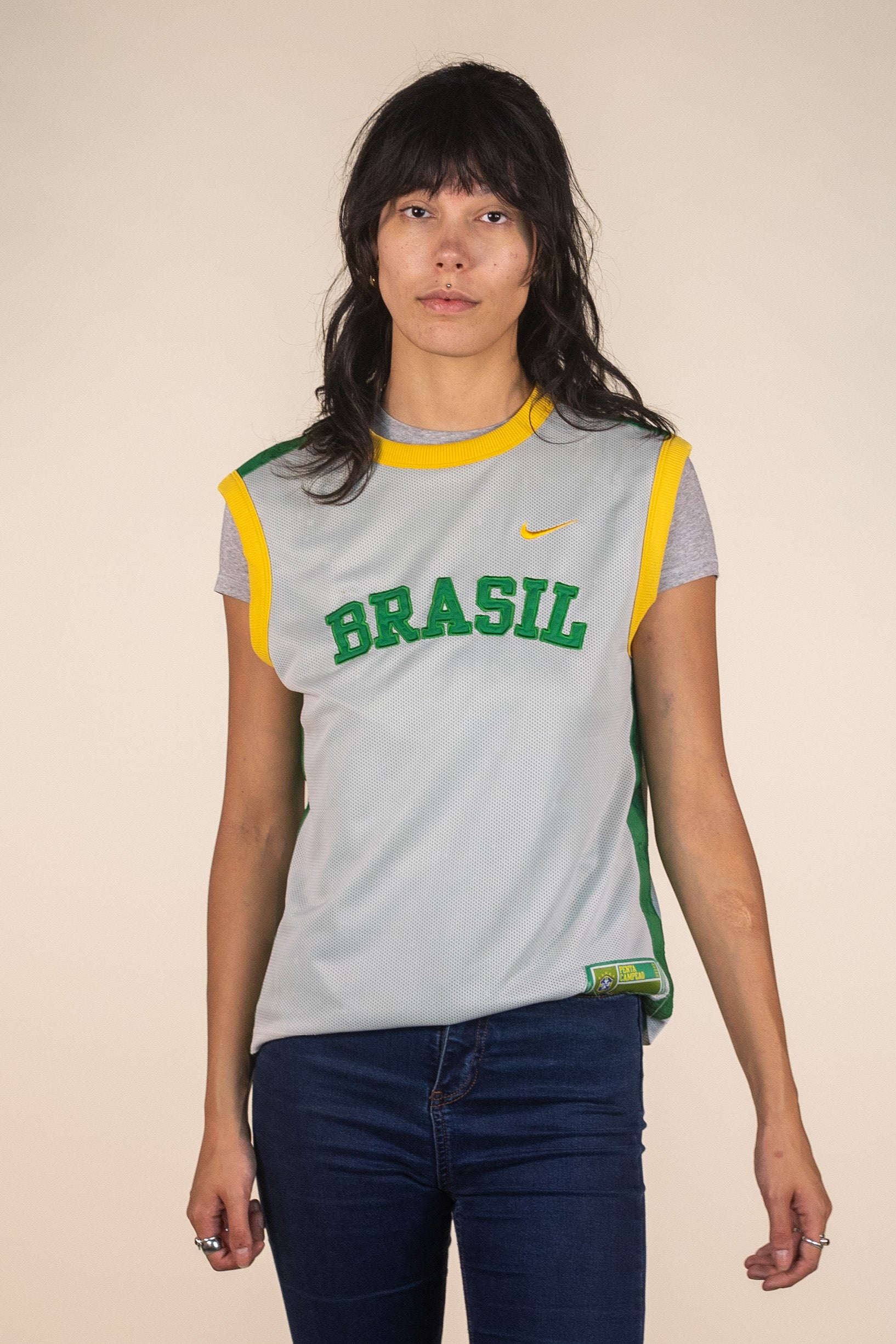 FIFA 2002 Brasil Soccer Shirt by Nike