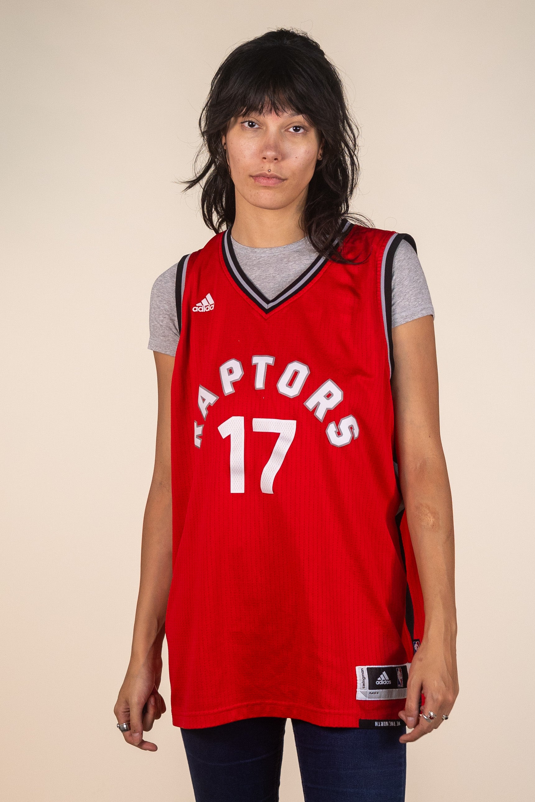 Toronto Raptors Jonas Valančiūnas Basketball Jersey by Adidas