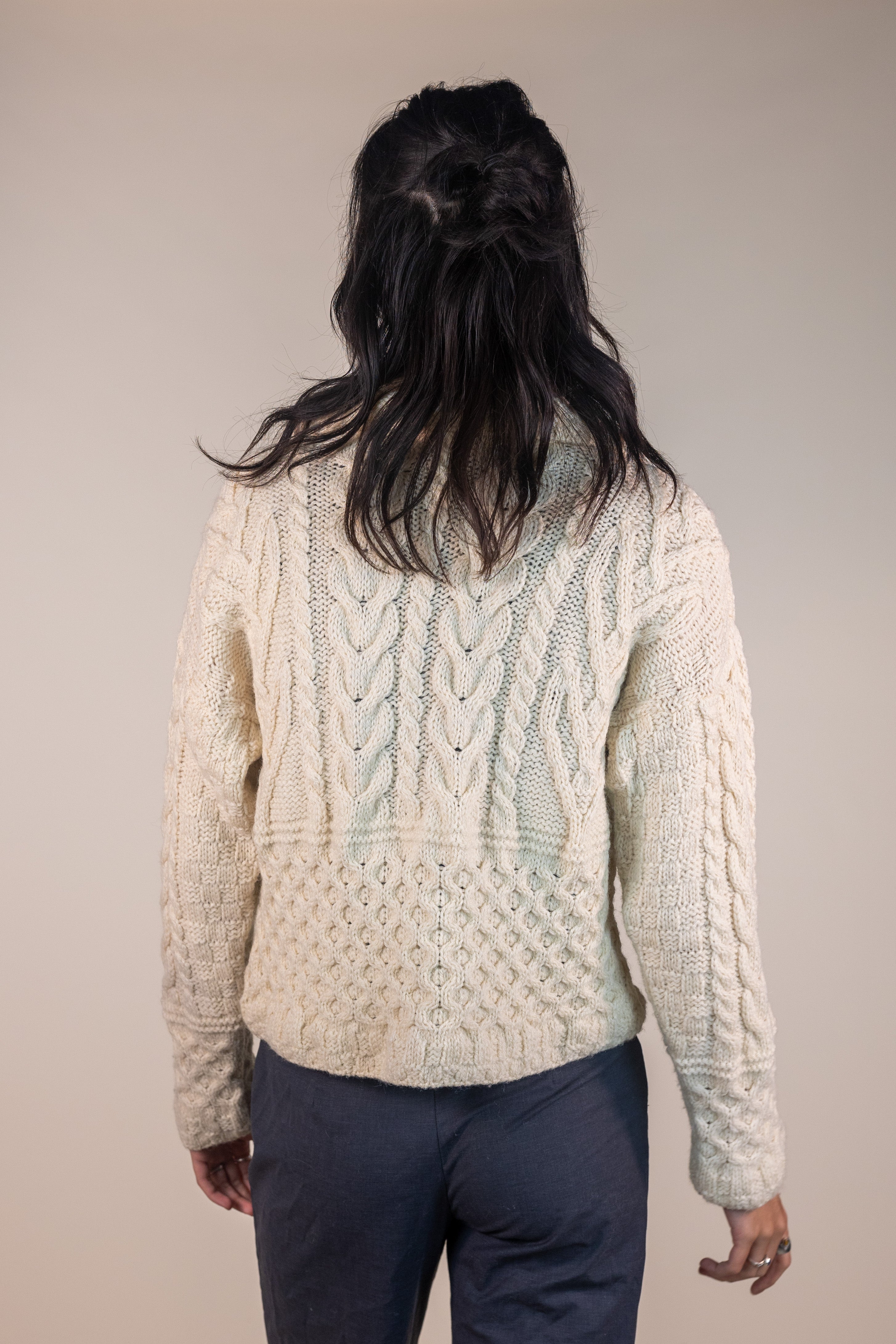 Irish Cable Knit Cardigan