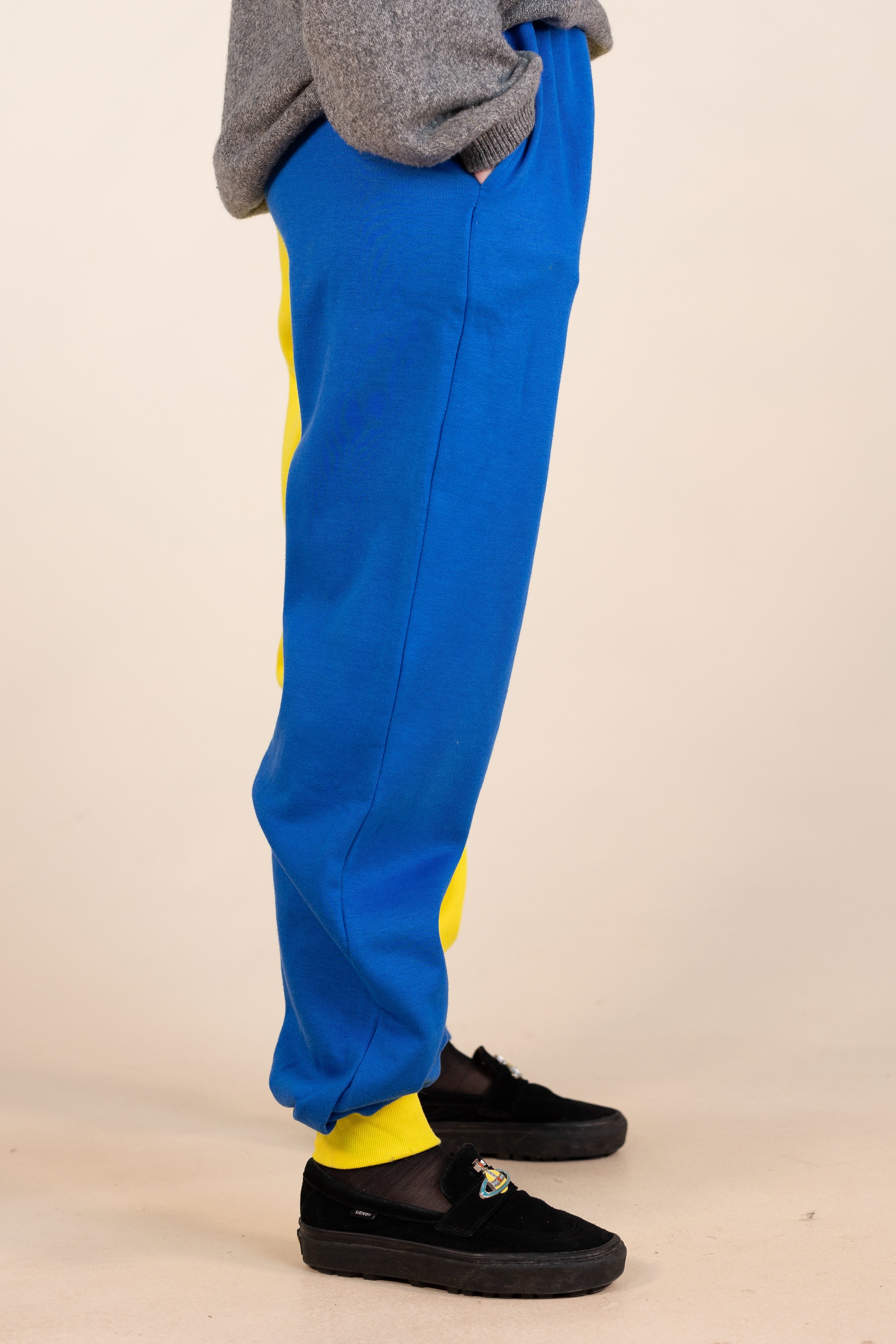 Two Color Track Pants