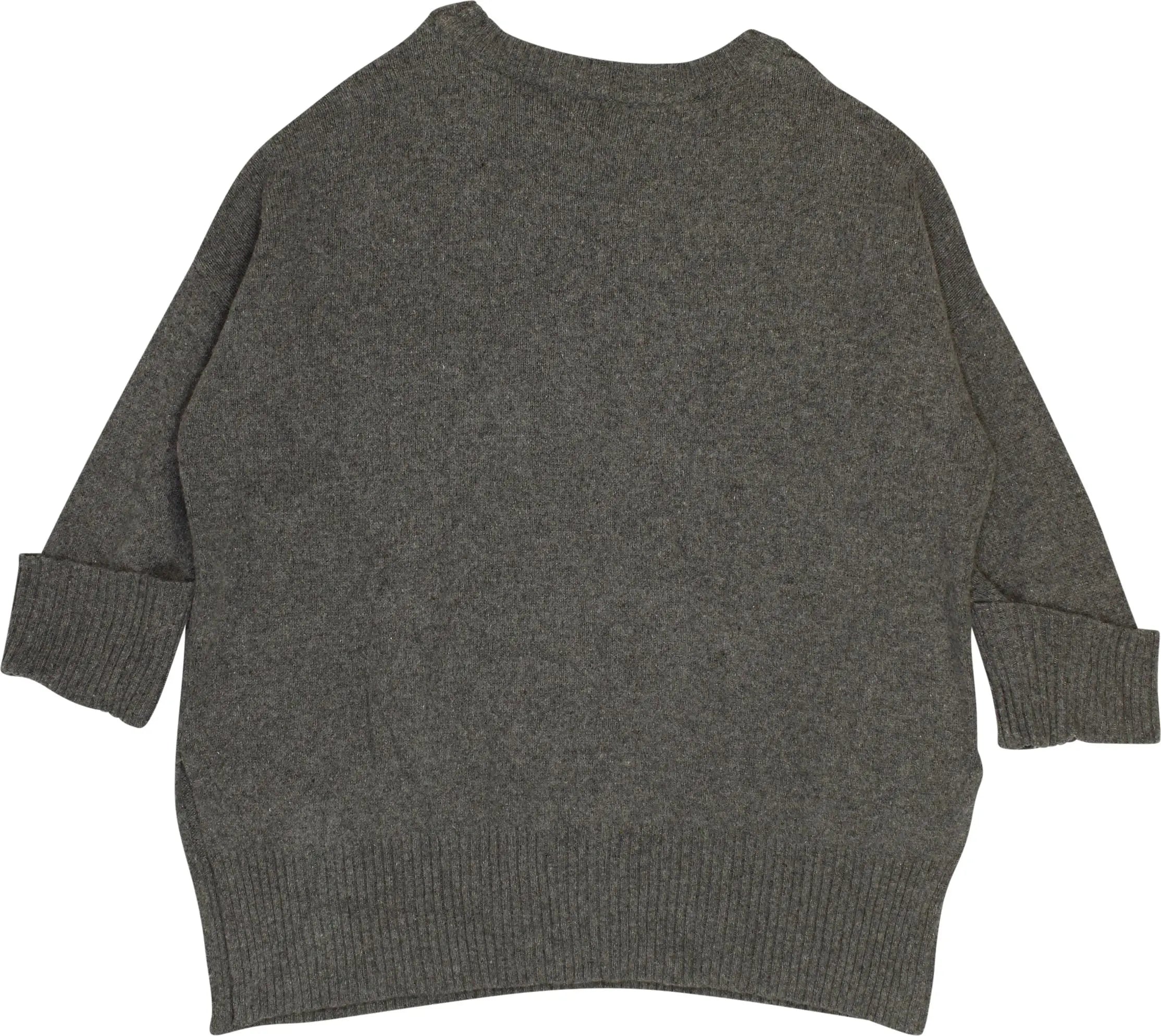 ADPT. - Grey Wool Blend Jumper- ThriftTale.com - Vintage and second handclothing