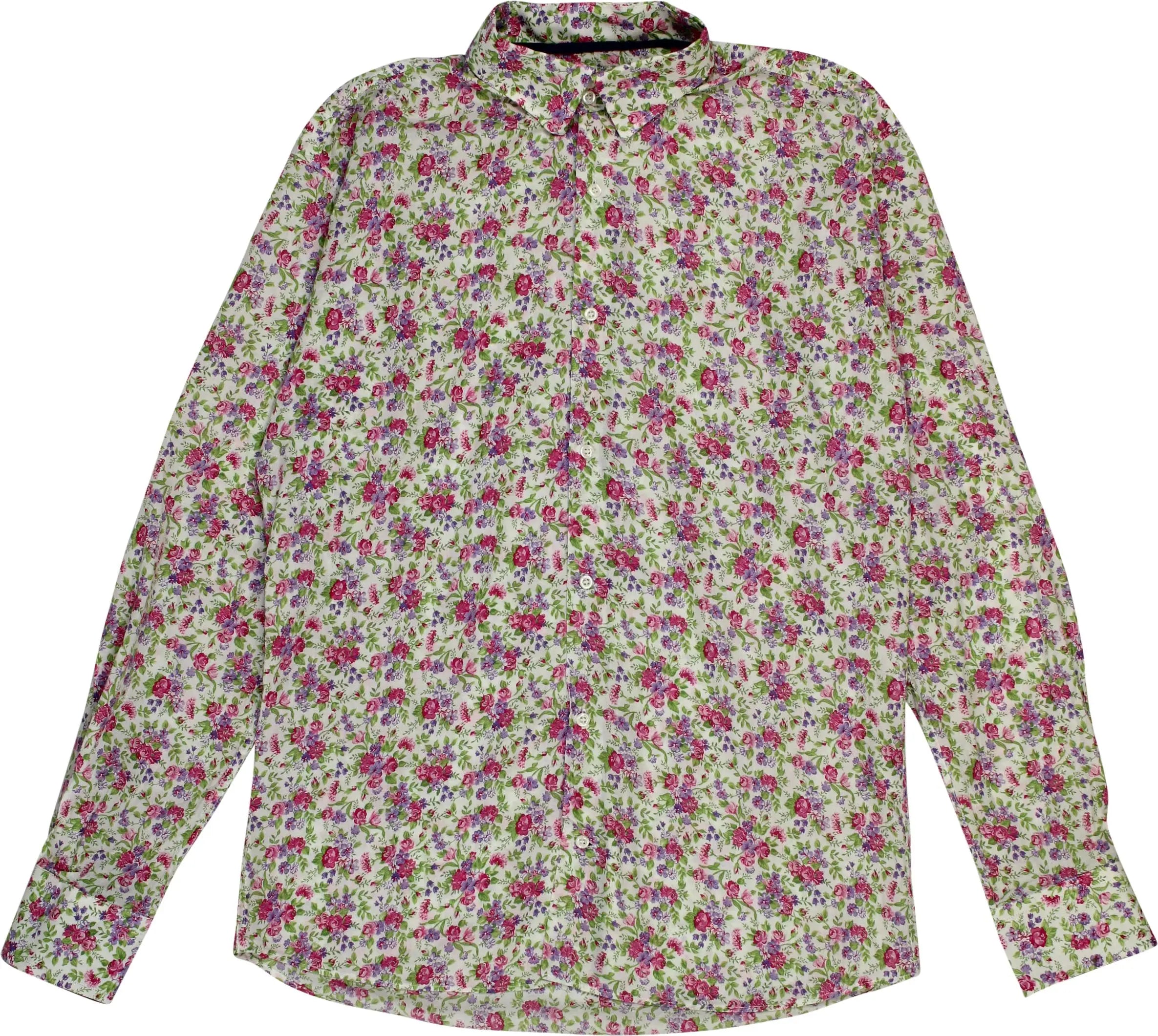 Aaya Boy - Shirt with Flower Print- ThriftTale.com - Vintage and second handclothing