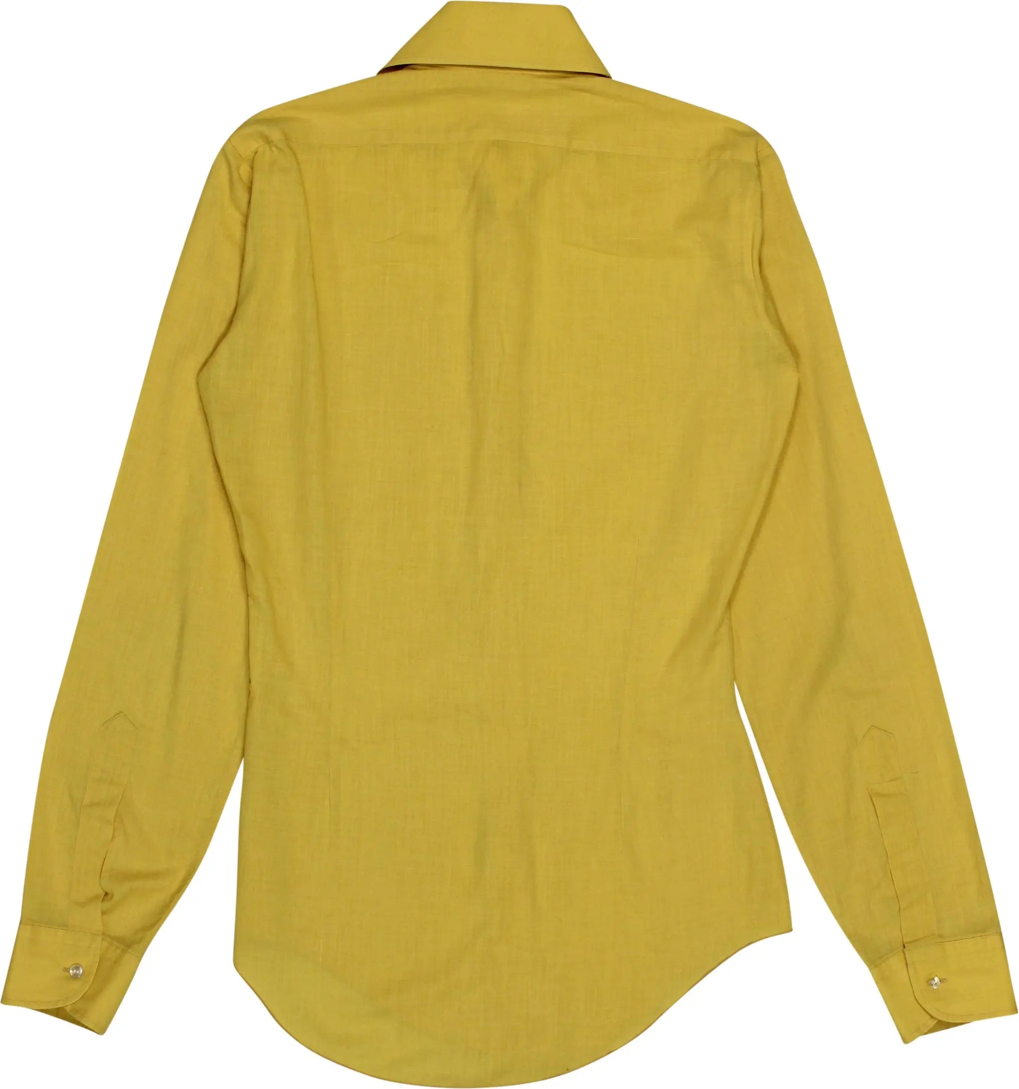 Ackel - 70s Yellow Shirt- ThriftTale.com - Vintage and second handclothing