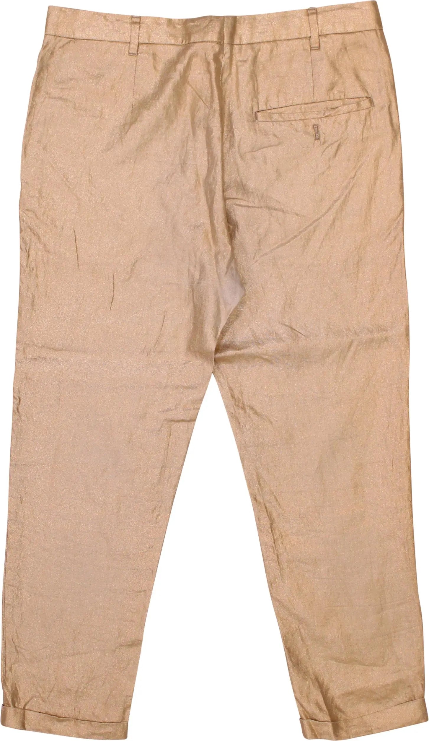 Acne Studios - Golden Pants by Acne Studios- ThriftTale.com - Vintage and second handclothing