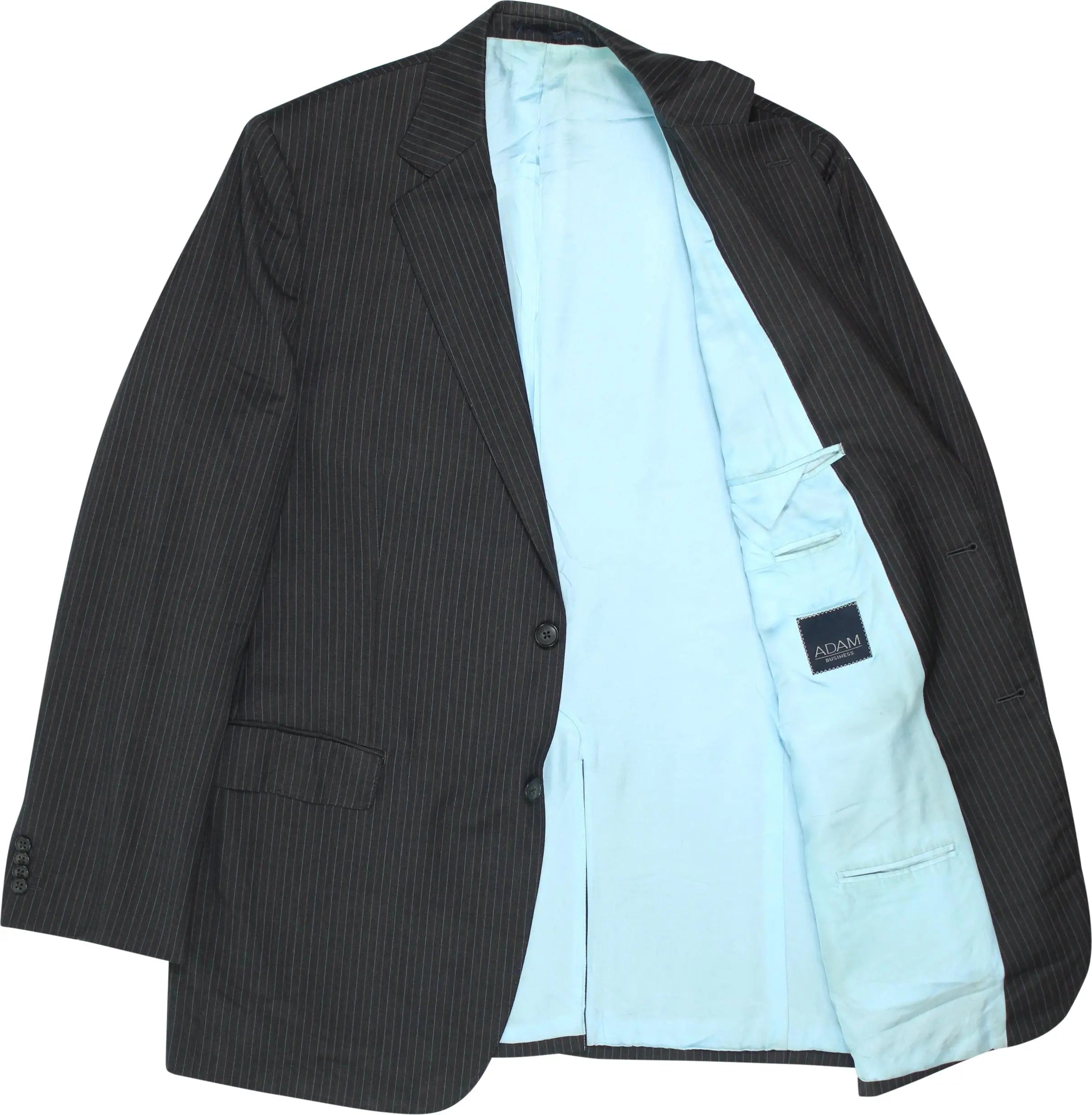 Adam Business - Striped Blazer by Adam Business- ThriftTale.com - Vintage and second handclothing