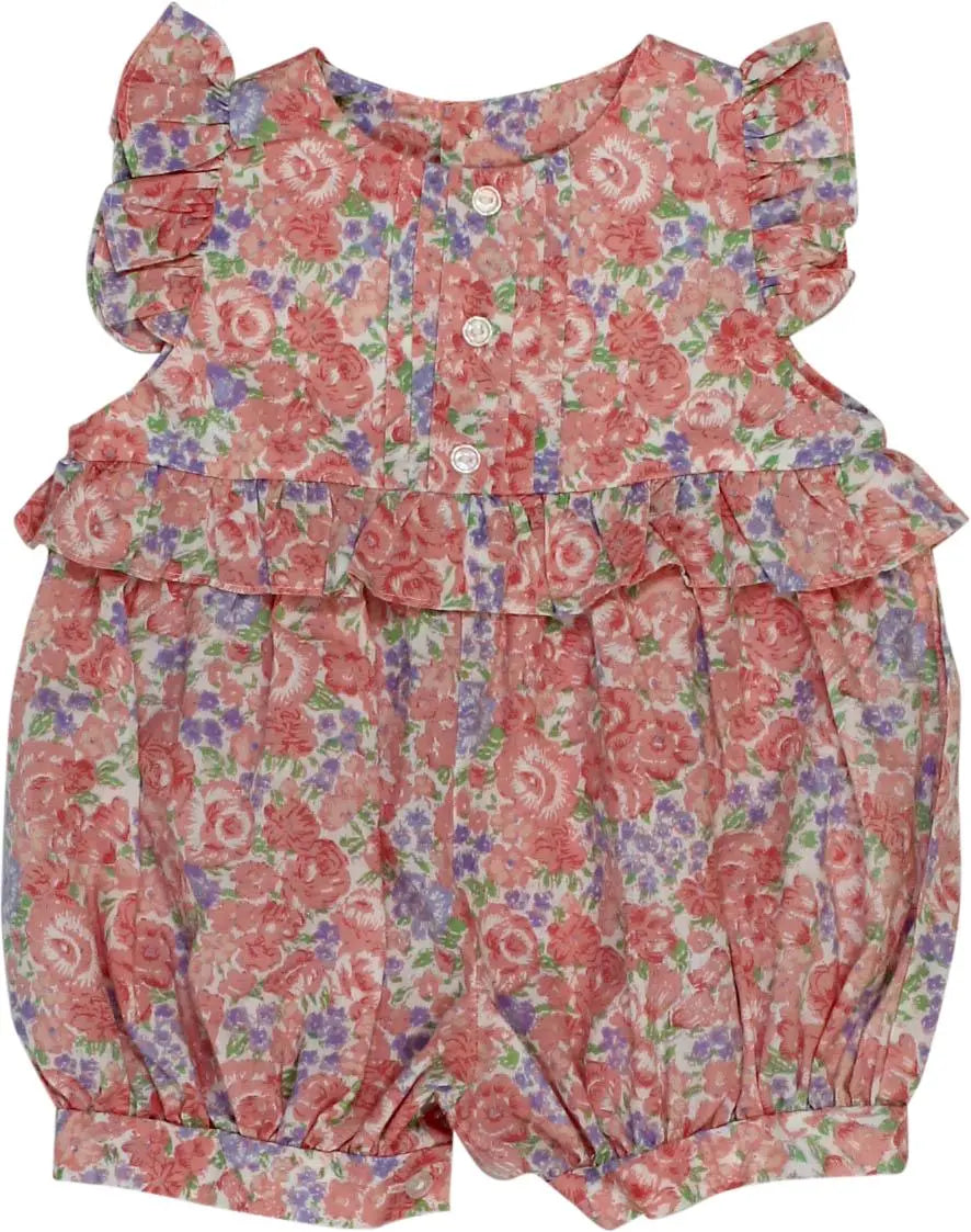 Adams - Vintage Floral Jumpsuit- ThriftTale.com - Vintage and second handclothing