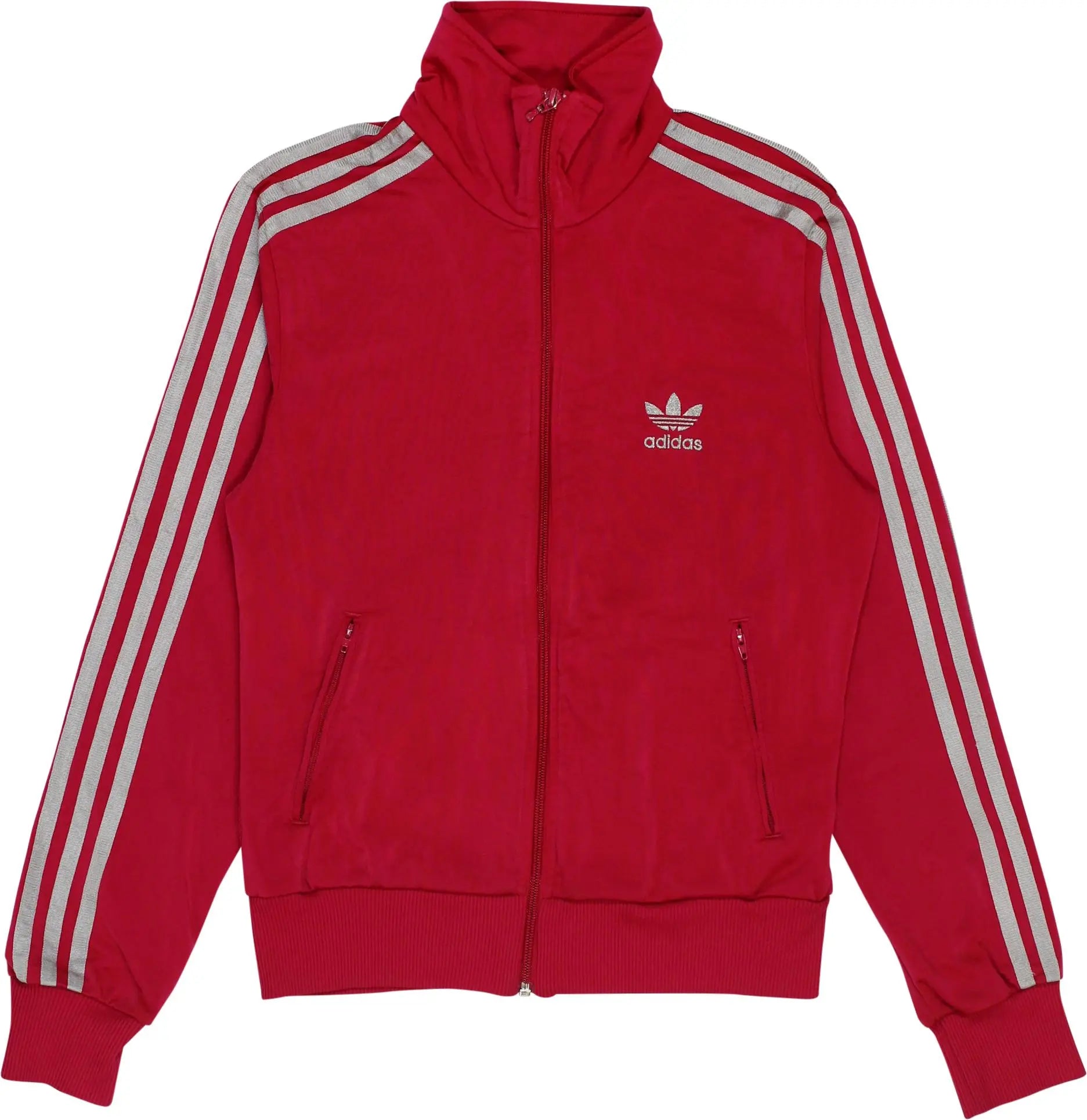 Adidas - 00s Adidas Pink Track Jacket- ThriftTale.com - Vintage and second handclothing