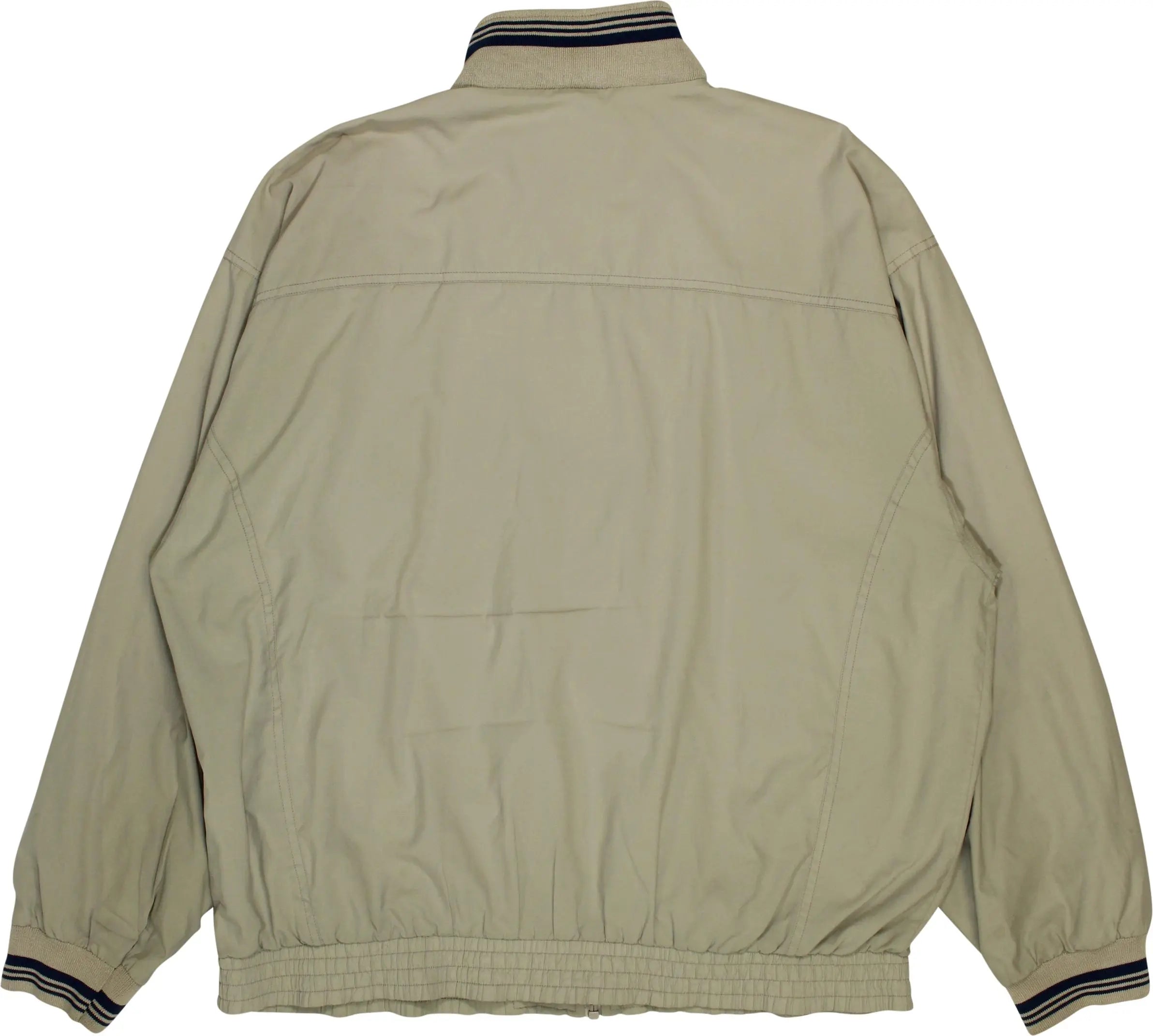 Adidas - 00s Beige Track Jacket by Adidas- ThriftTale.com - Vintage and second handclothing