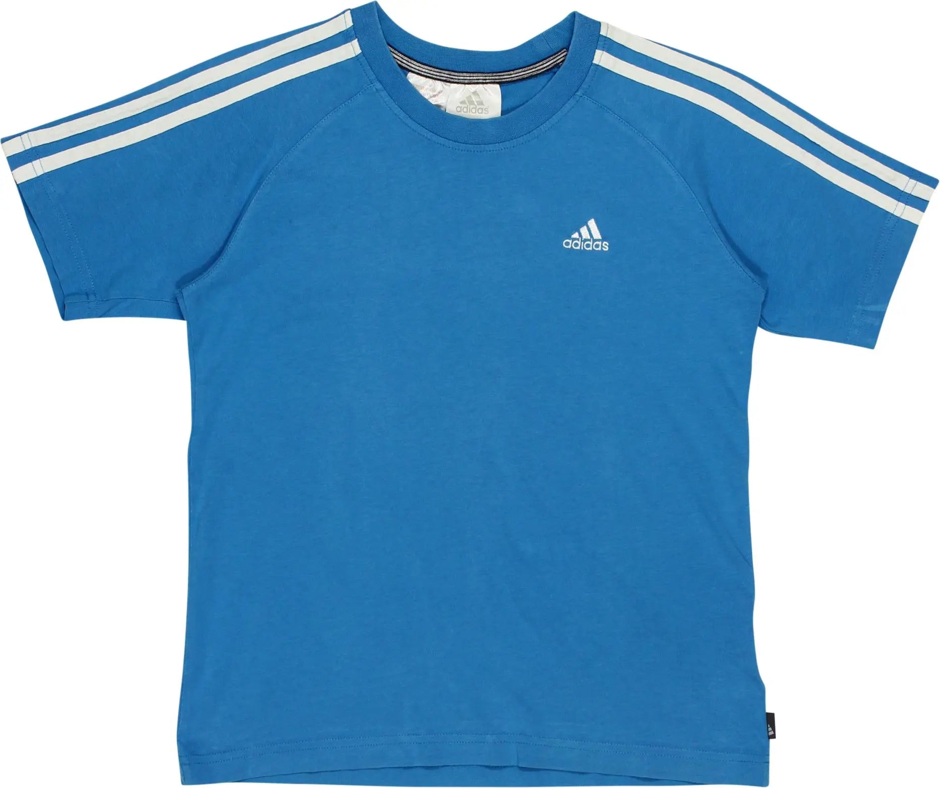 Adidas - 00s Blue Adidas T-shirt- ThriftTale.com - Vintage and second handclothing