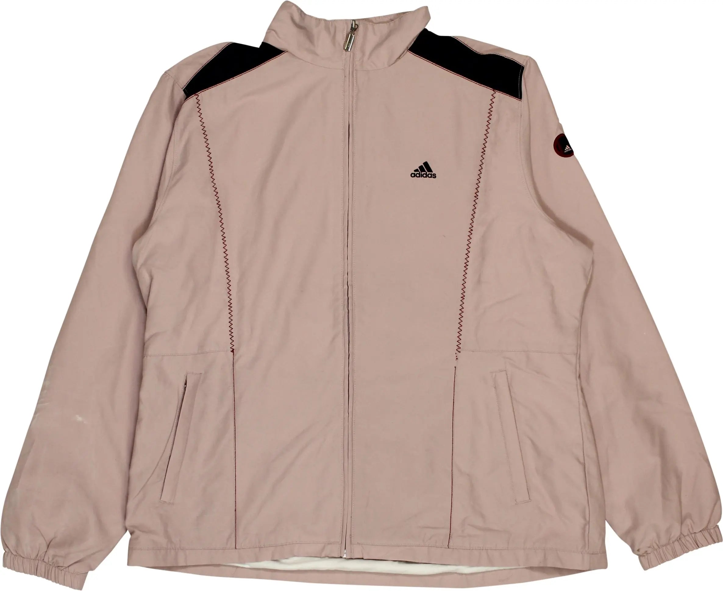 Adidas - 00s Pink Track Jacket by Adidas- ThriftTale.com - Vintage and second handclothing