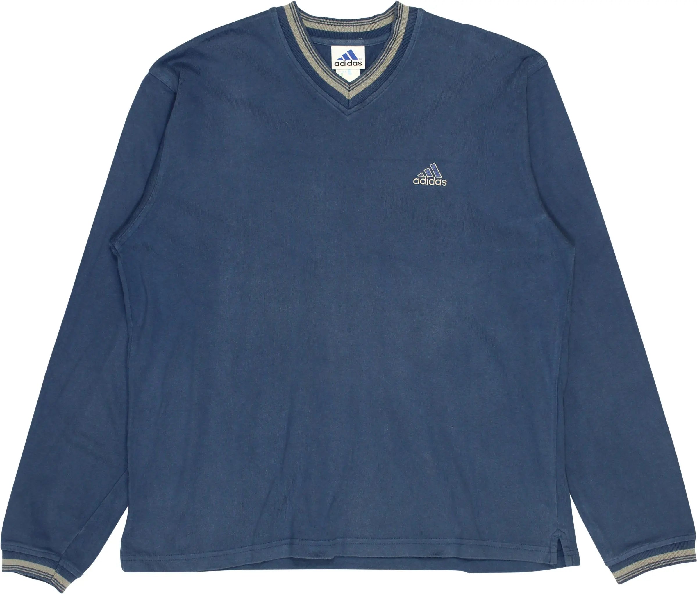 Adidas - 00s Sweater by Adidas- ThriftTale.com - Vintage and second handclothing