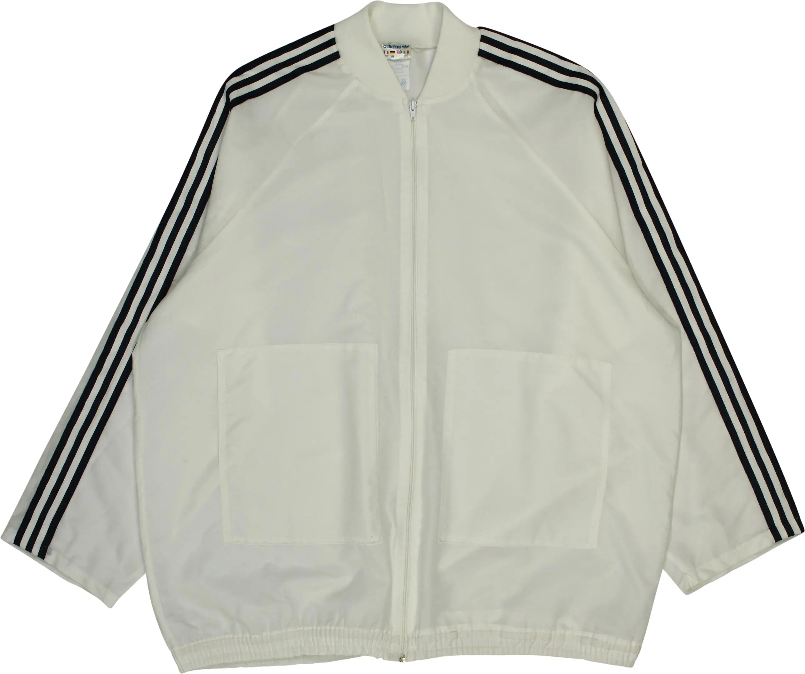 Adidas - 80s Adidas Track Jacket- ThriftTale.com - Vintage and second handclothing