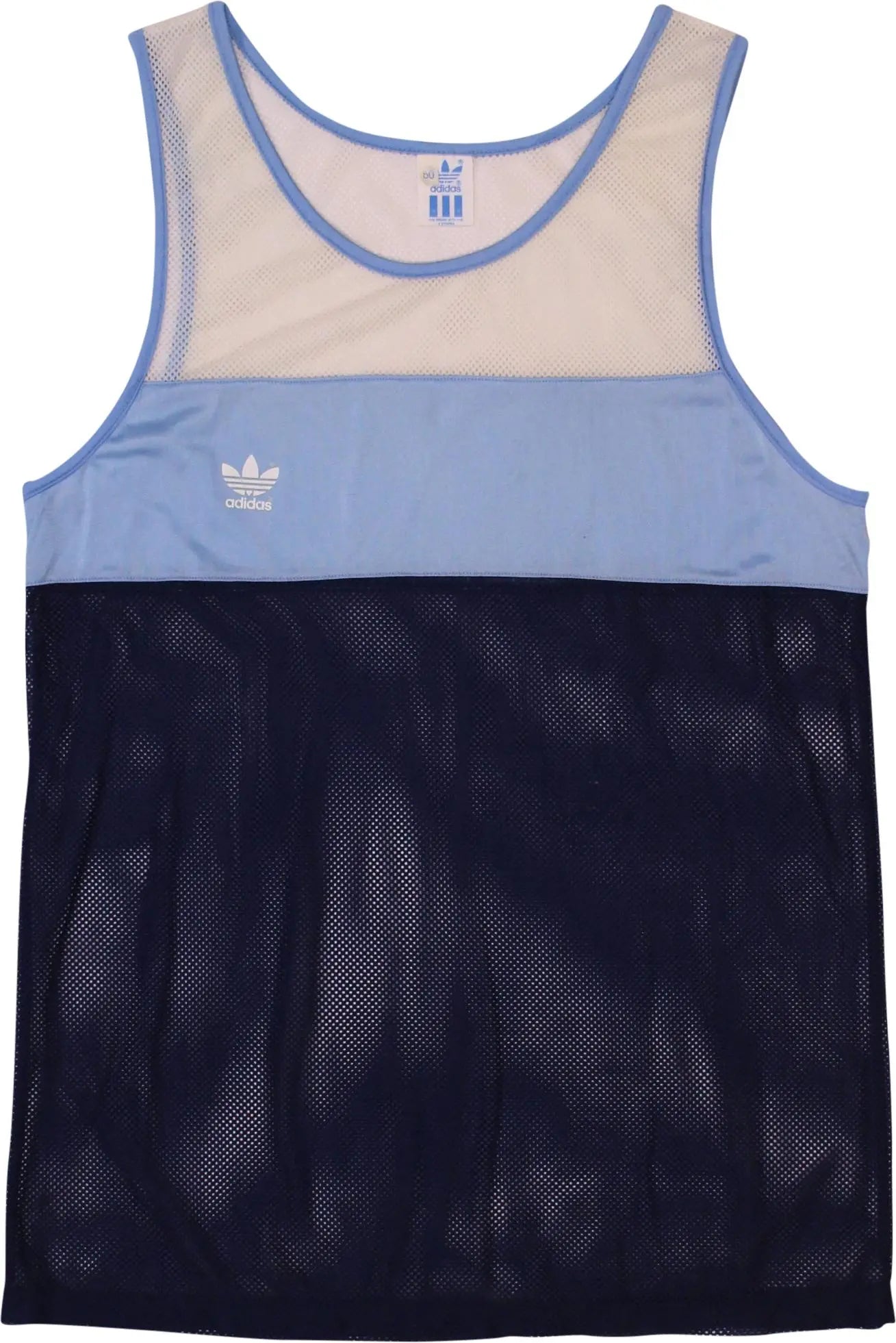 Adidas - 80s Mesh Tank Top by Adidas- ThriftTale.com - Vintage and second handclothing