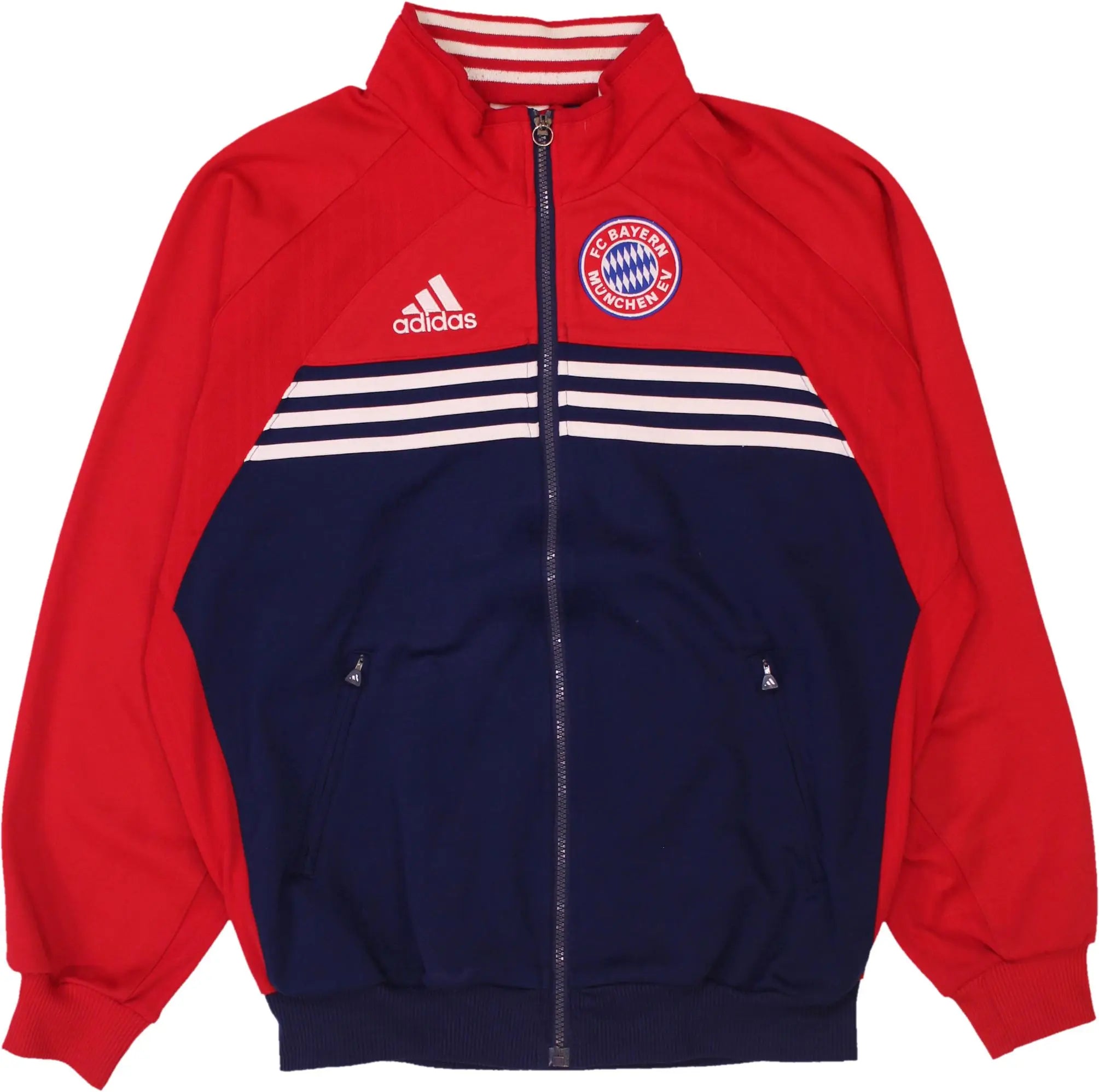 Adidas - 90s Adidas FC Bayern Munchen Track Jacket- ThriftTale.com - Vintage and second handclothing