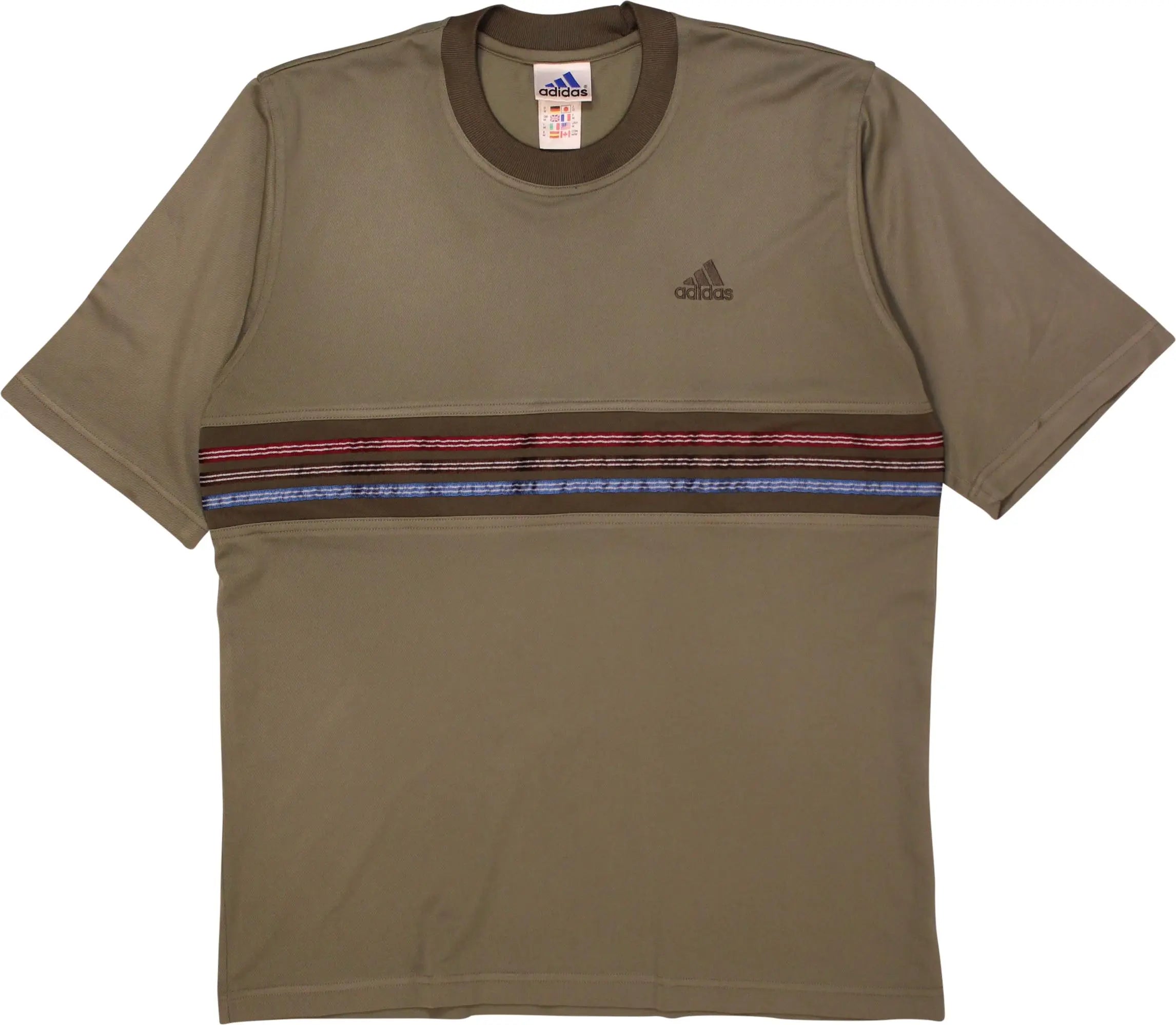 Adidas - 90s Adidas T-shirt- ThriftTale.com - Vintage and second handclothing
