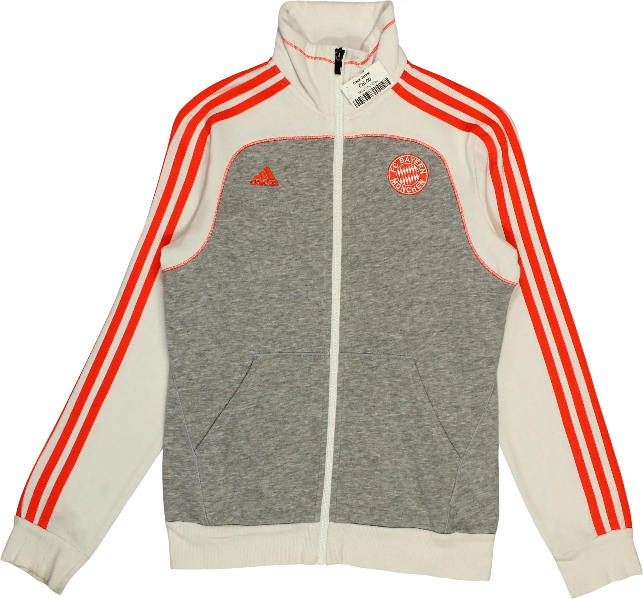 Adidas - Adidas FC Bayern Munchen Track Jacket- ThriftTale.com - Vintage and second handclothing