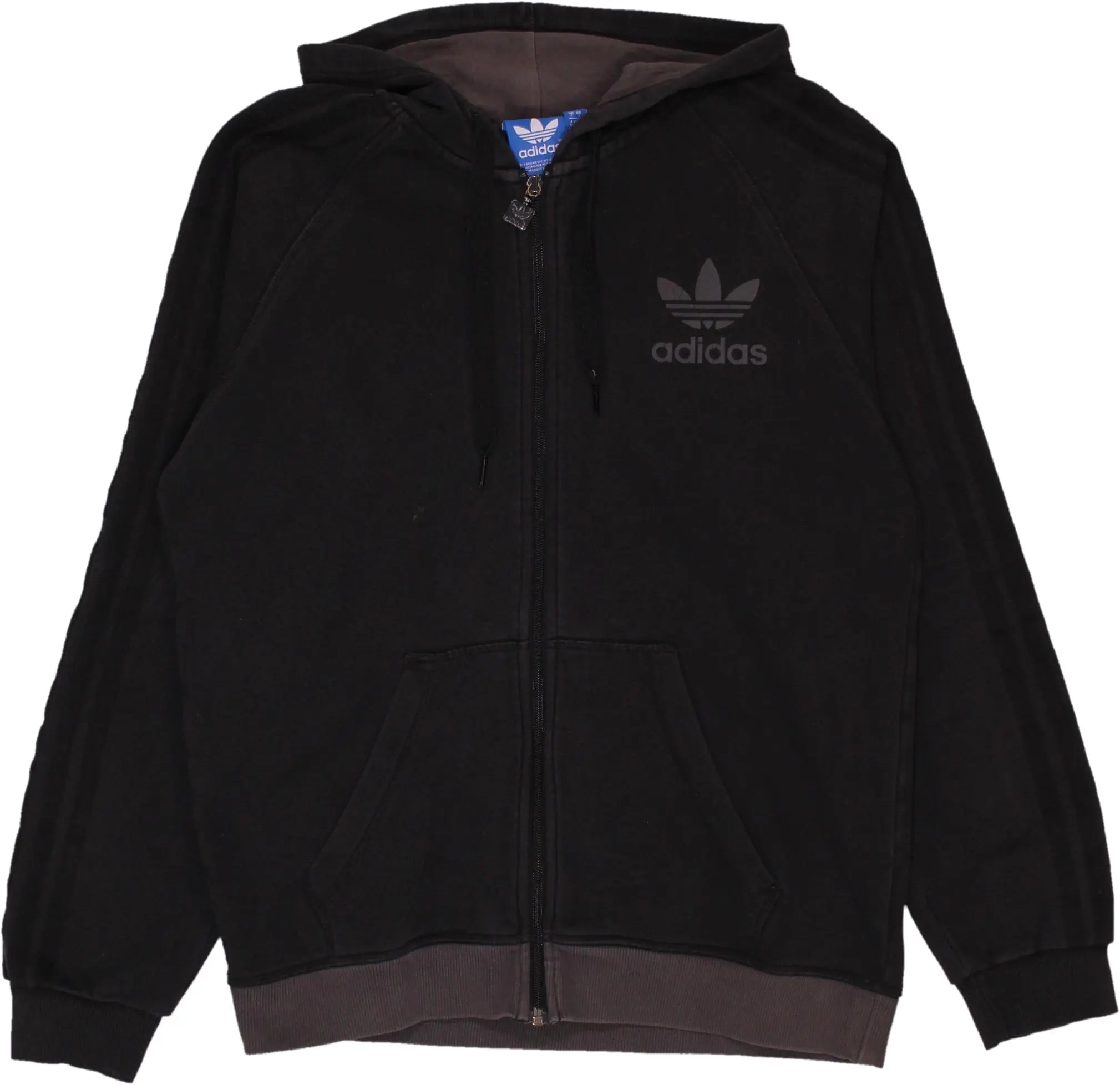 Adidas - Adidas Full Zip Hoodie- ThriftTale.com - Vintage and second handclothing