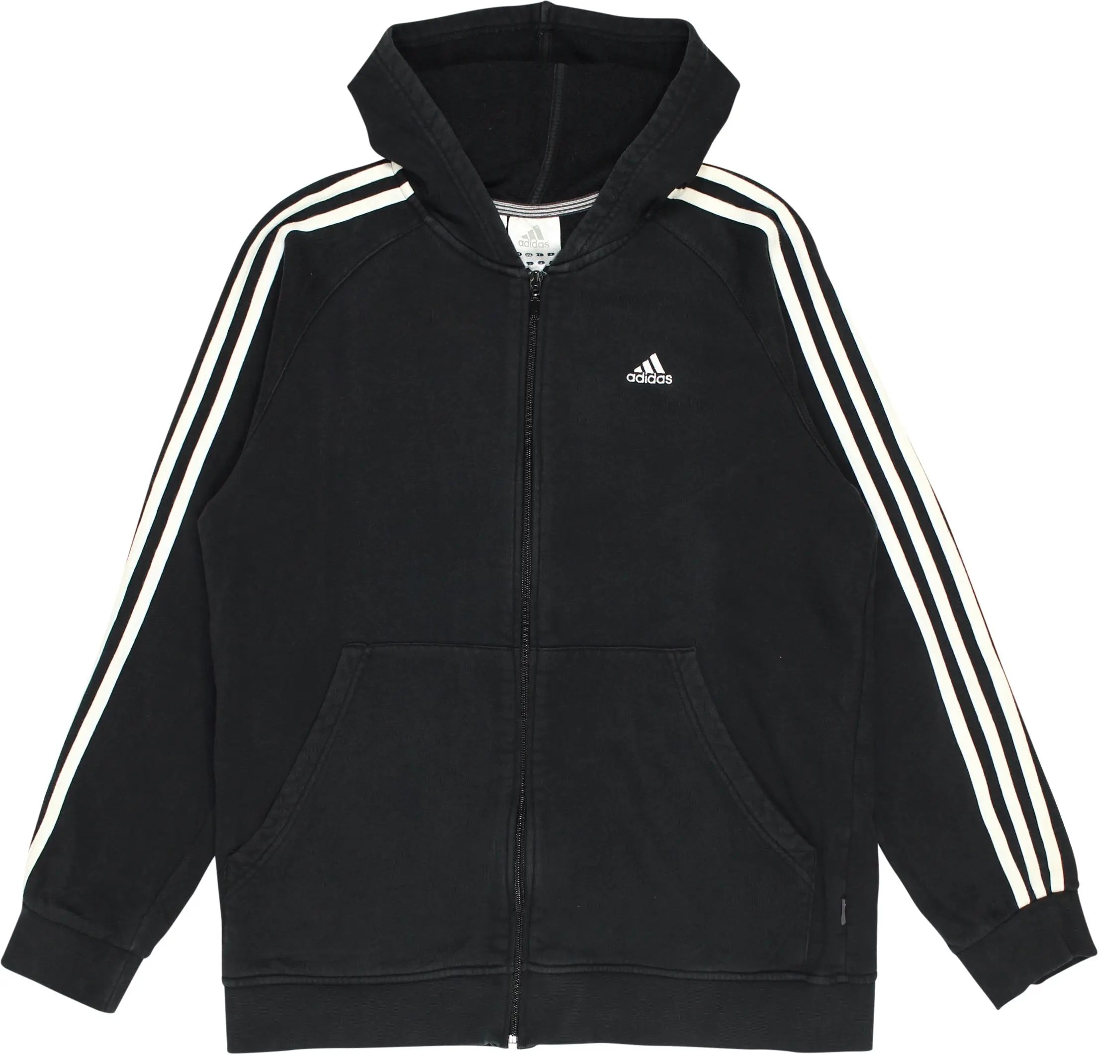 Adidas - Adidas Full Zip Hoodie- ThriftTale.com - Vintage and second handclothing