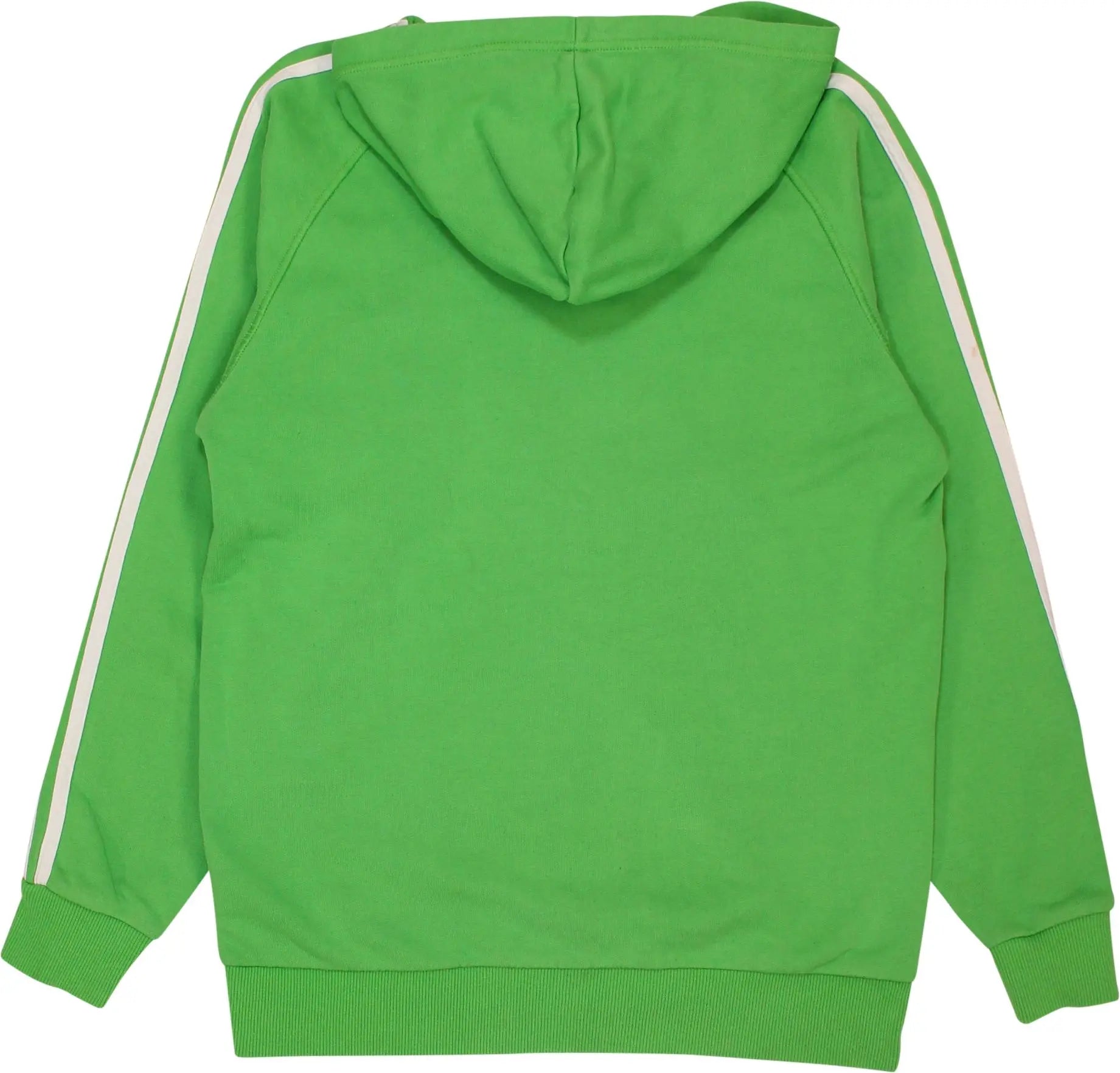 Adidas - Adidas Green Full Zip Hoodie- ThriftTale.com - Vintage and second handclothing