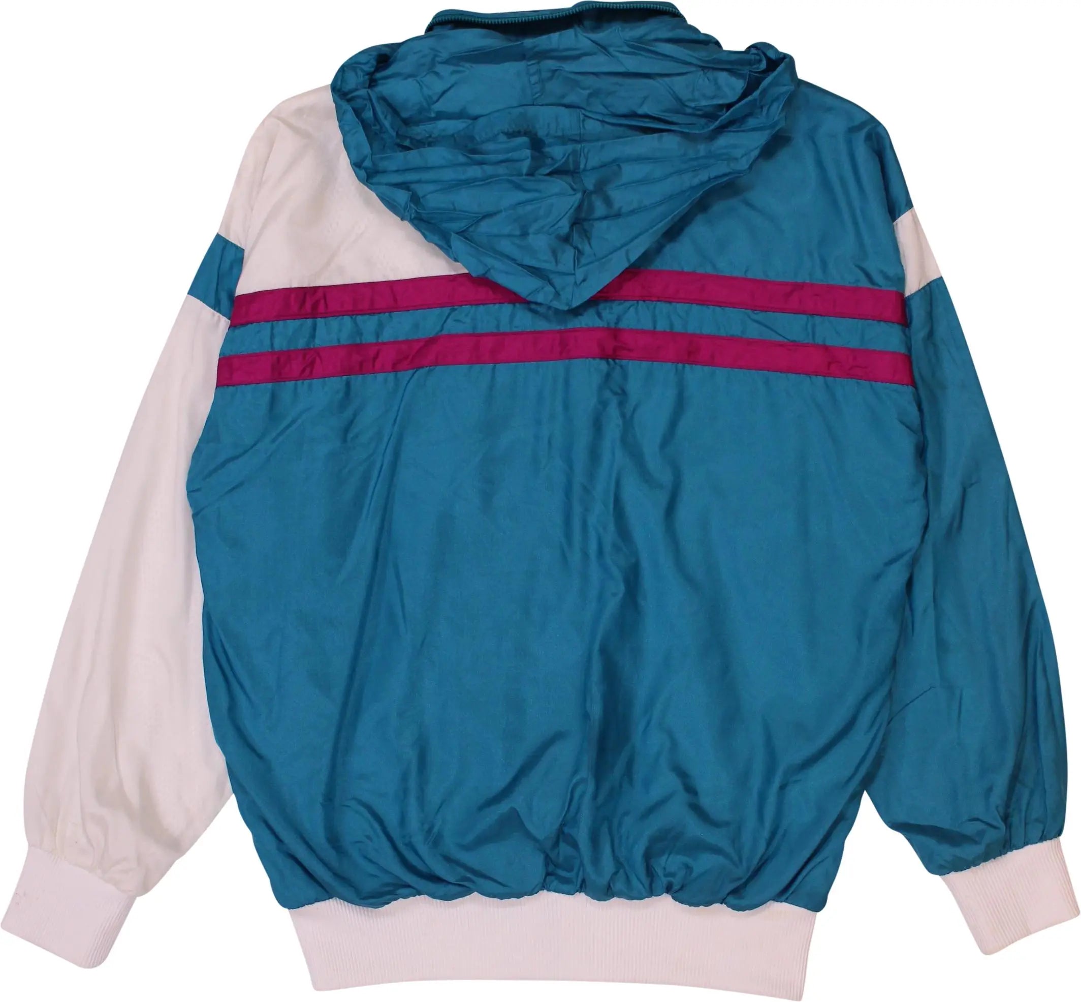 Adidas - Adidas Jacket with Hoodie- ThriftTale.com - Vintage and second handclothing