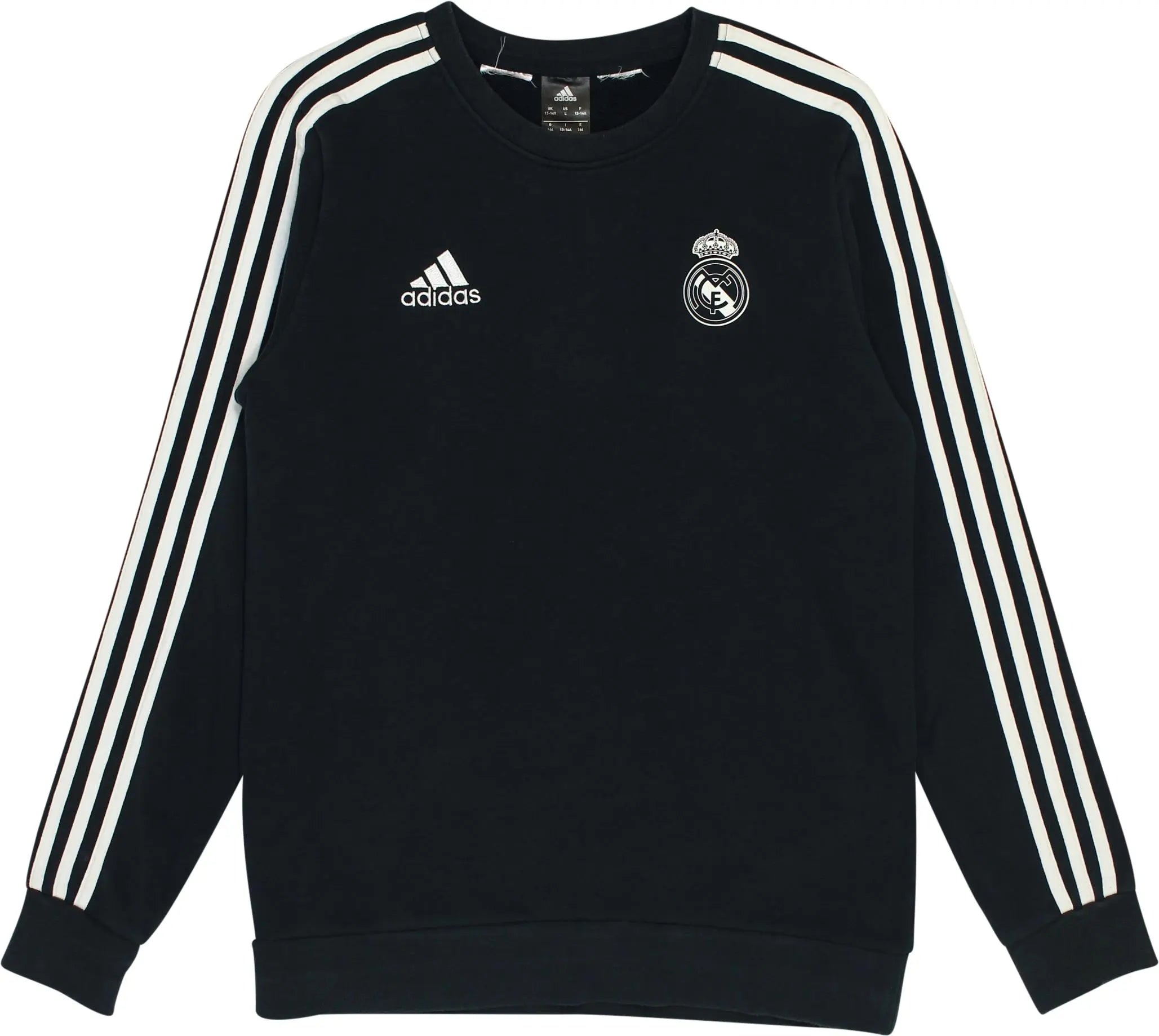 Adidas - Adidas Real Madrid Sweater- ThriftTale.com - Vintage and second handclothing