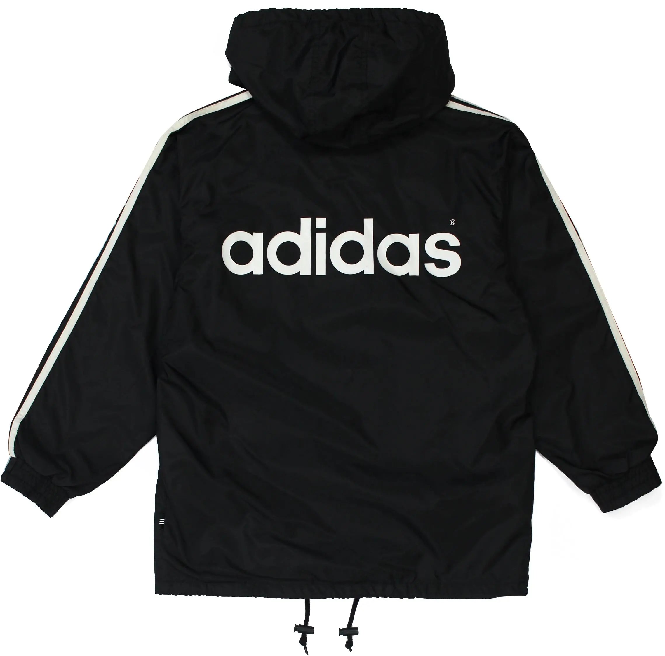 Adidas - Black Jacket by Adidas- ThriftTale.com - Vintage and second handclothing