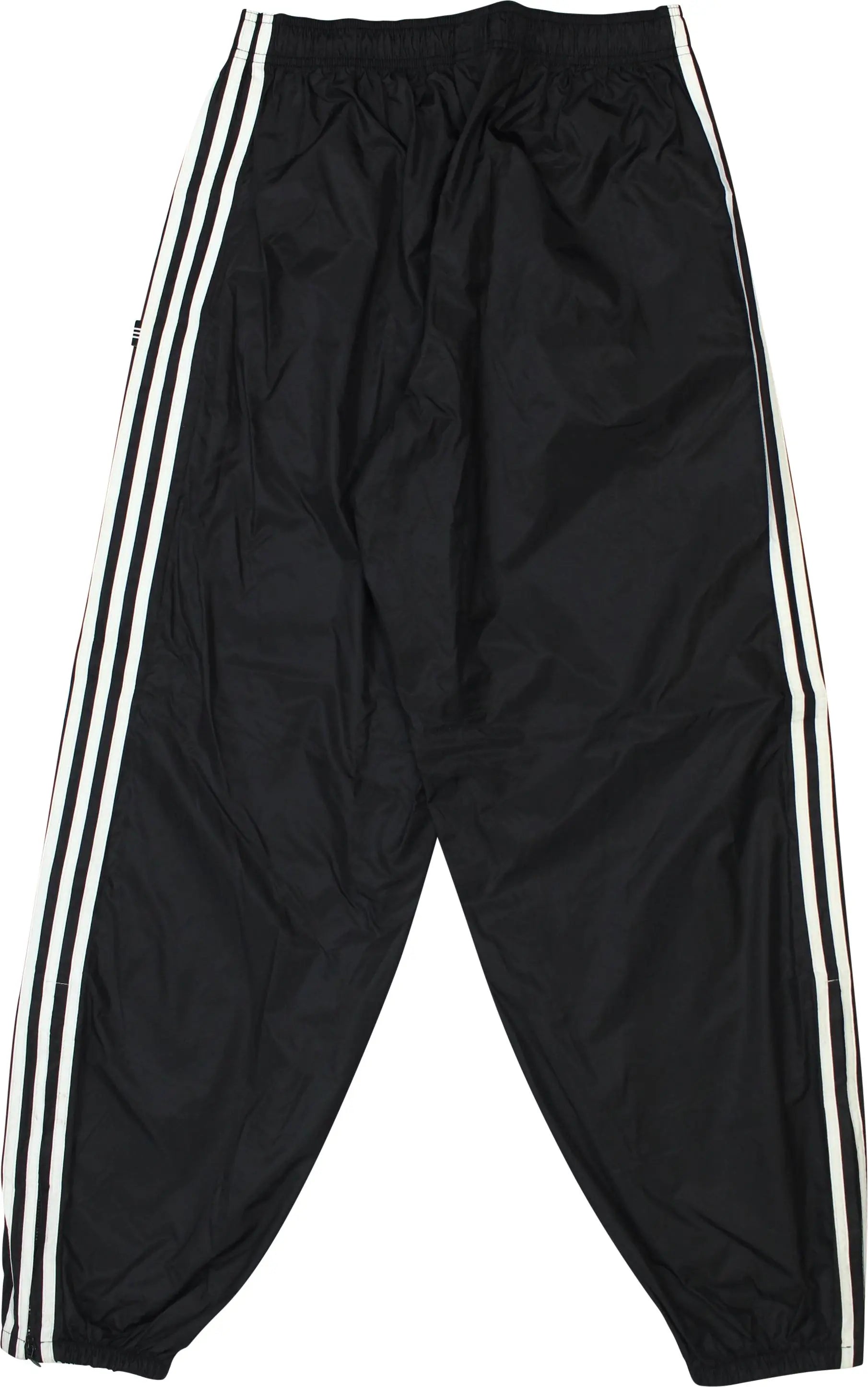 Adidas black and sales white jacket and pants