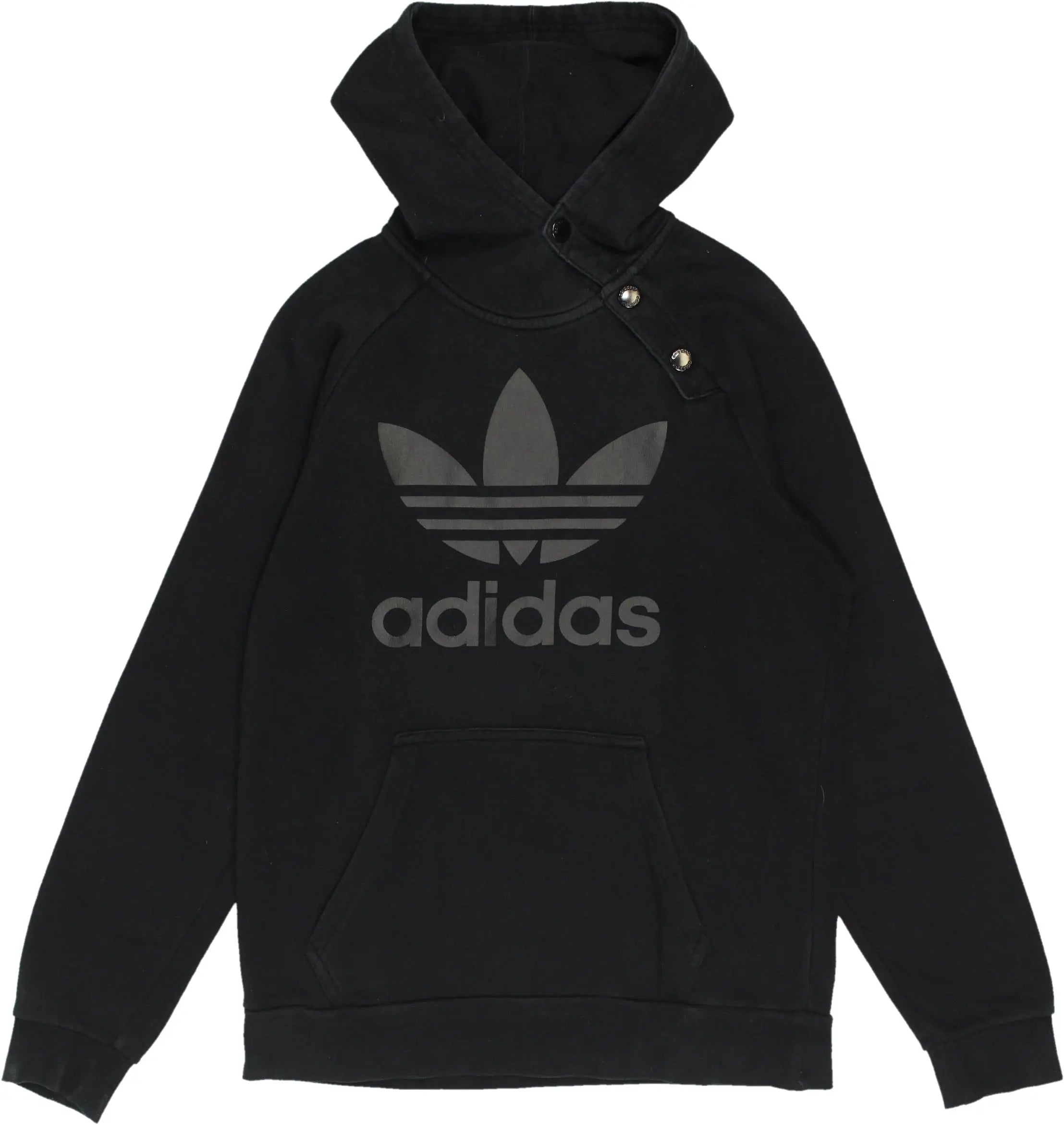 Adidas - Blue Hoodie by Adidas- ThriftTale.com - Vintage and second handclothing