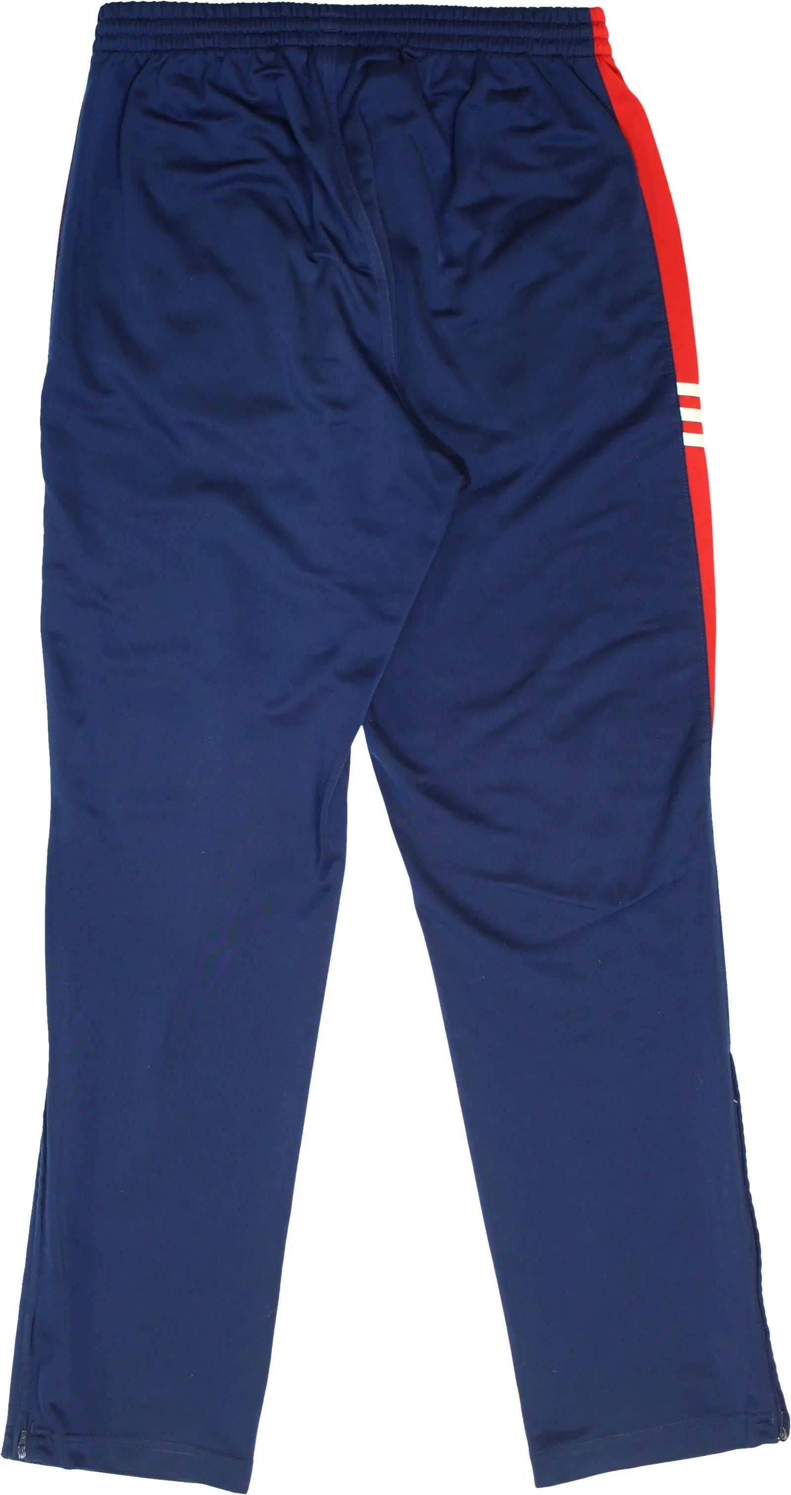 Adidas - Blue Joggers by Adidas- ThriftTale.com - Vintage and second handclothing