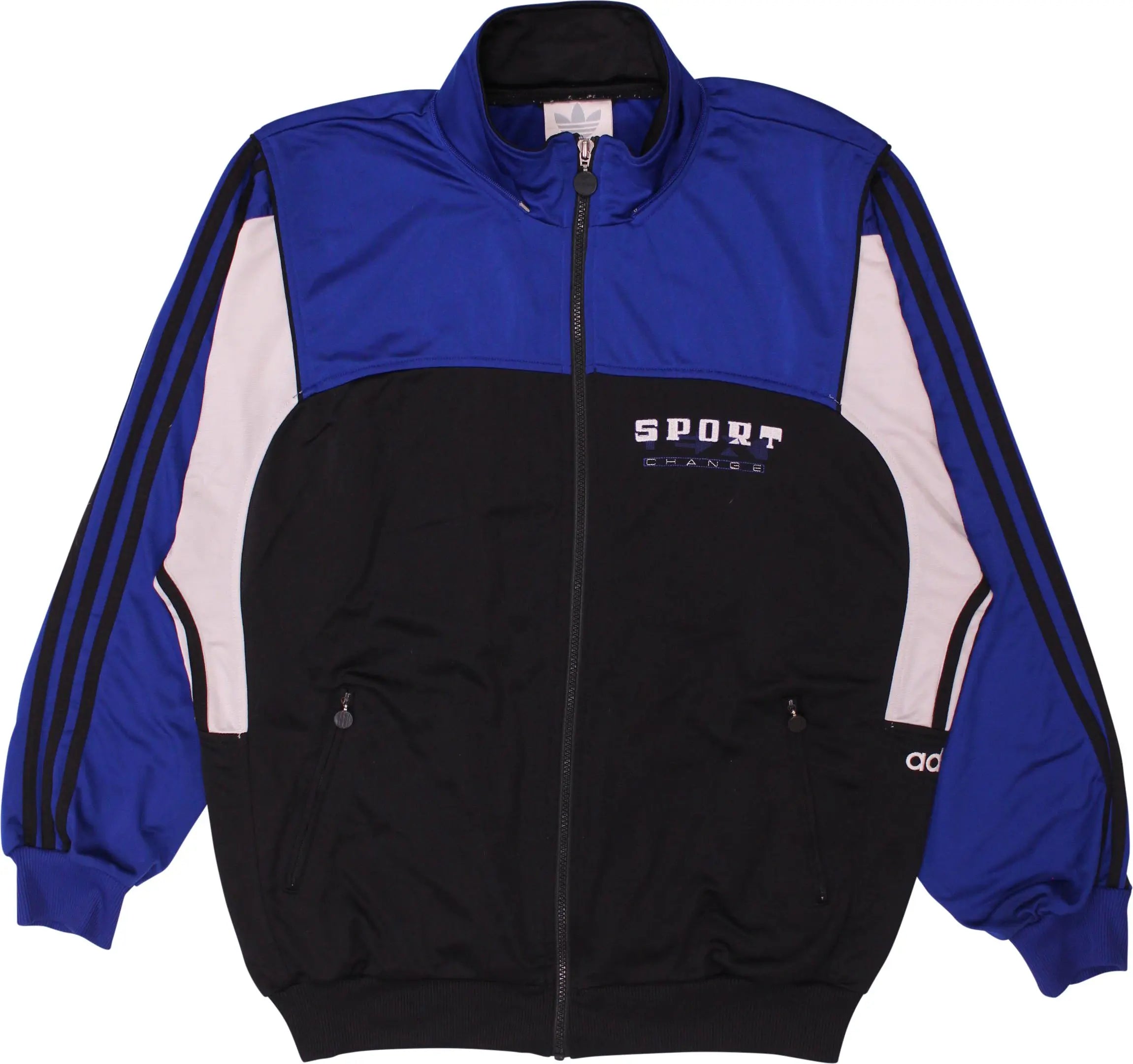 Blue Sport Change Track Jacket by Adidas