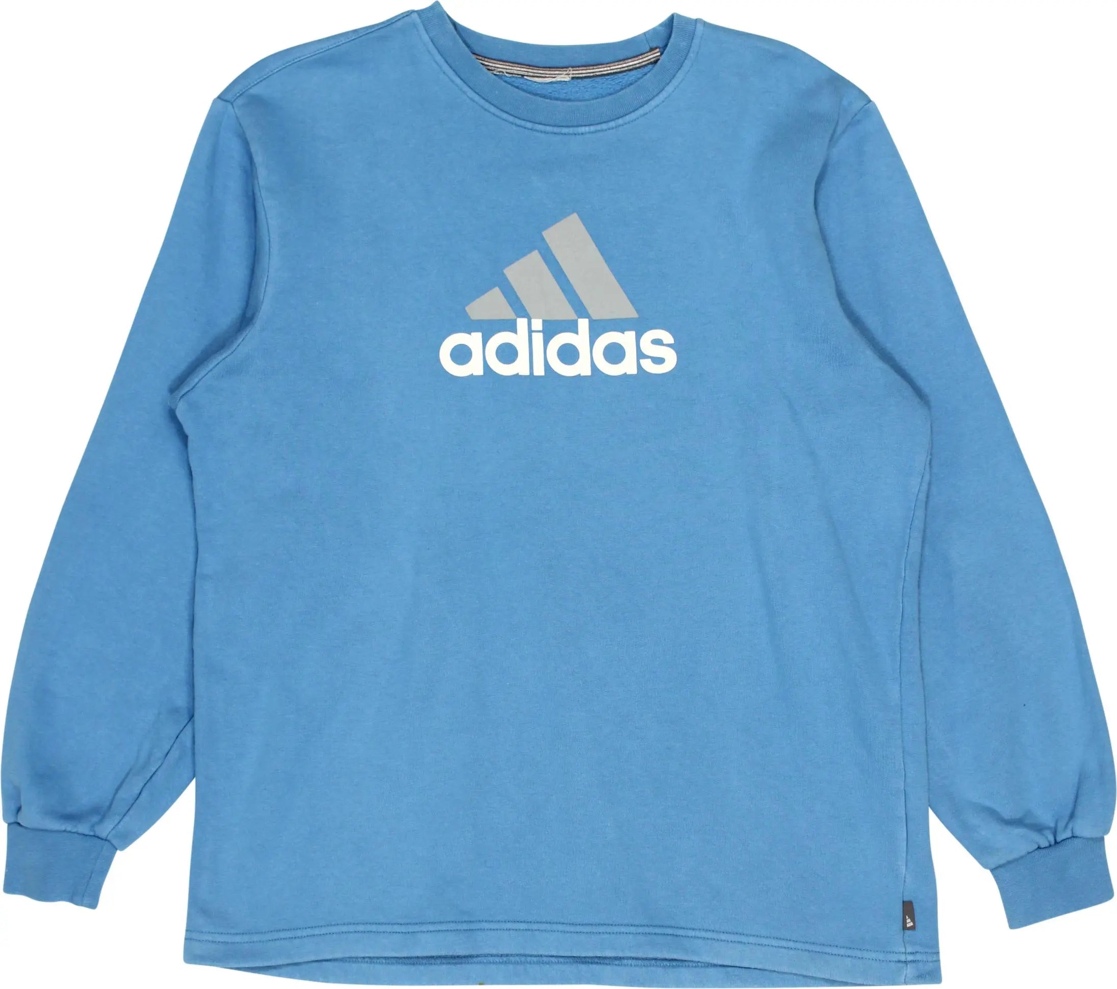 Adidas - Blue Sweater by Adidas- ThriftTale.com - Vintage and second handclothing