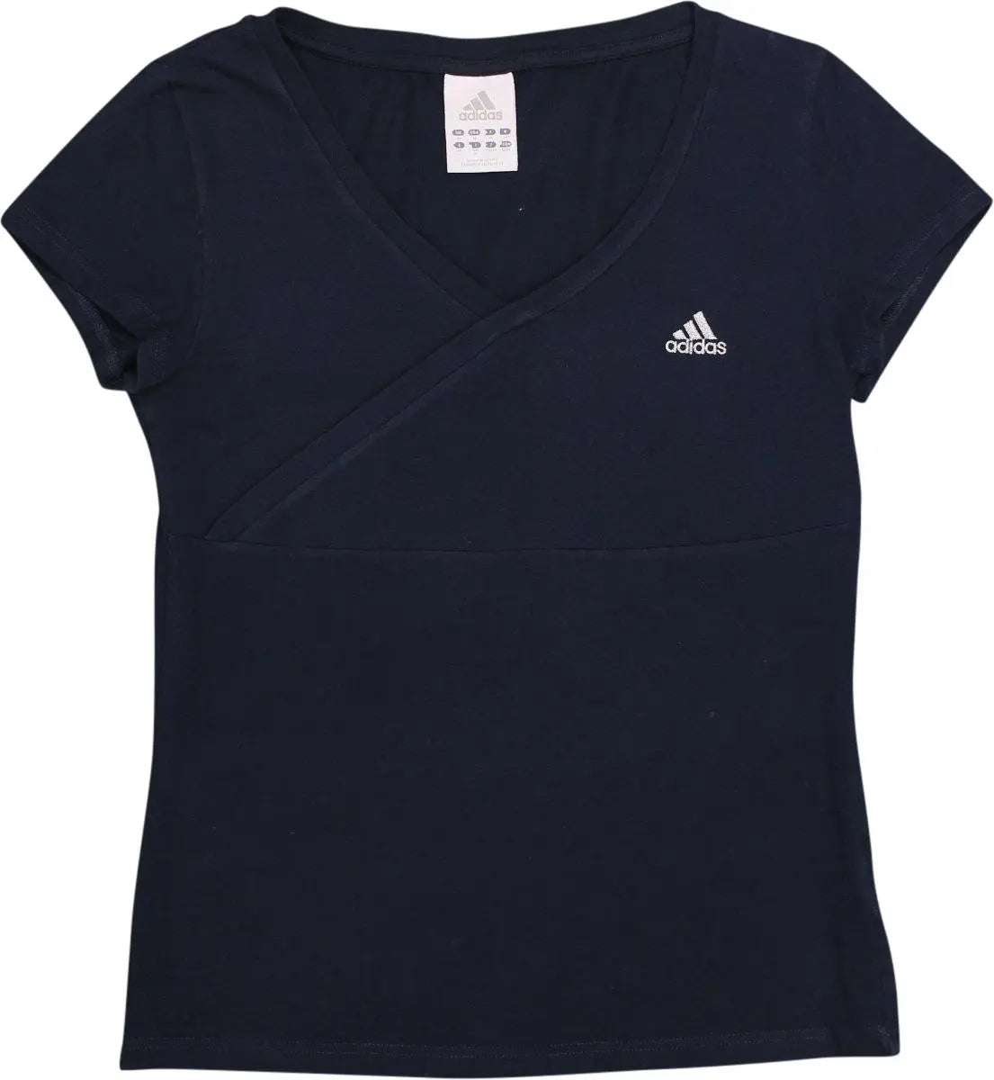 Adidas - Blue T-shirt by Adidas- ThriftTale.com - Vintage and second handclothing
