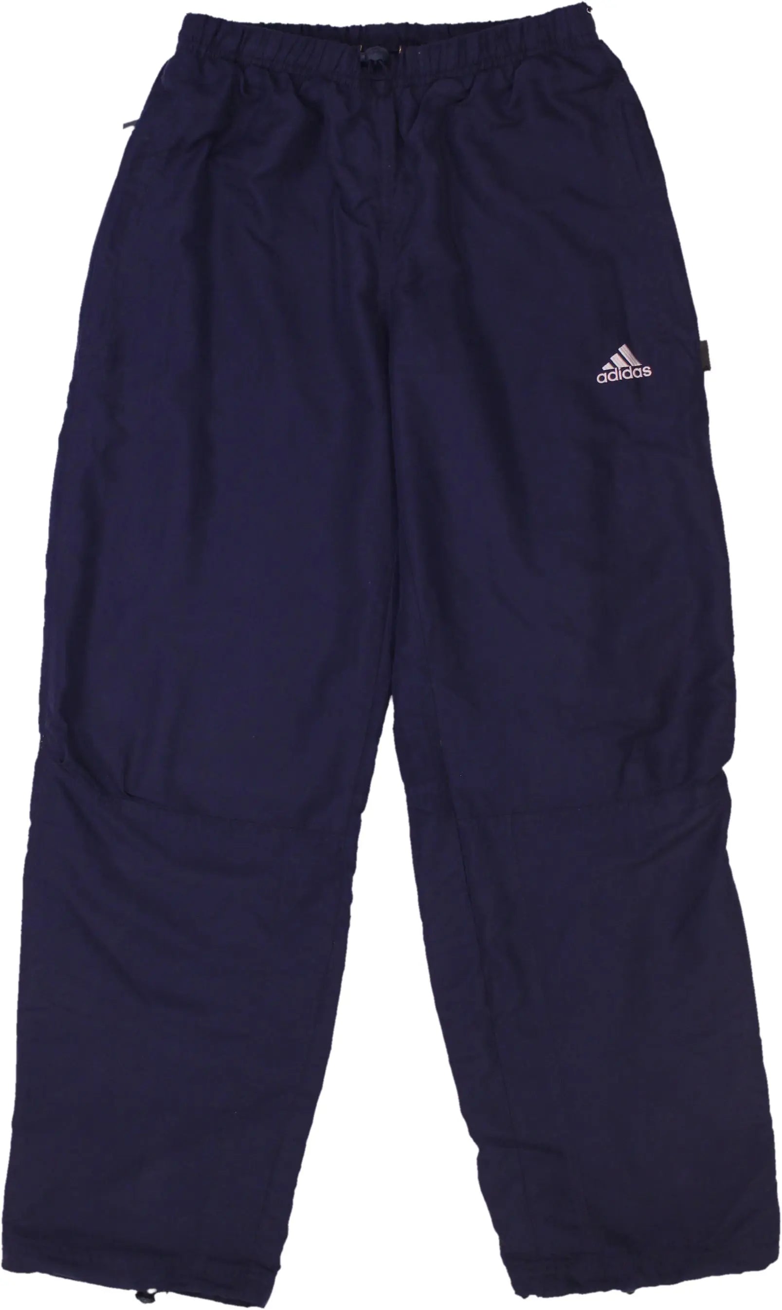 Adidas - Blue Vintage Joggers by Adidas- ThriftTale.com - Vintage and second handclothing