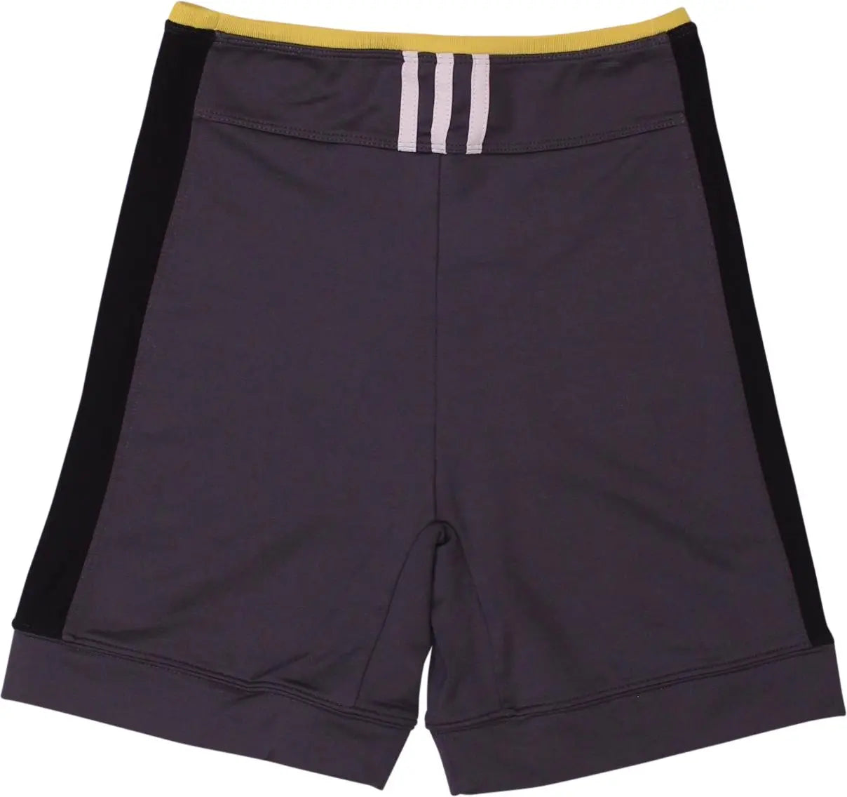 Adidas - Grey Sport Shorts by Adidas- ThriftTale.com - Vintage and second handclothing