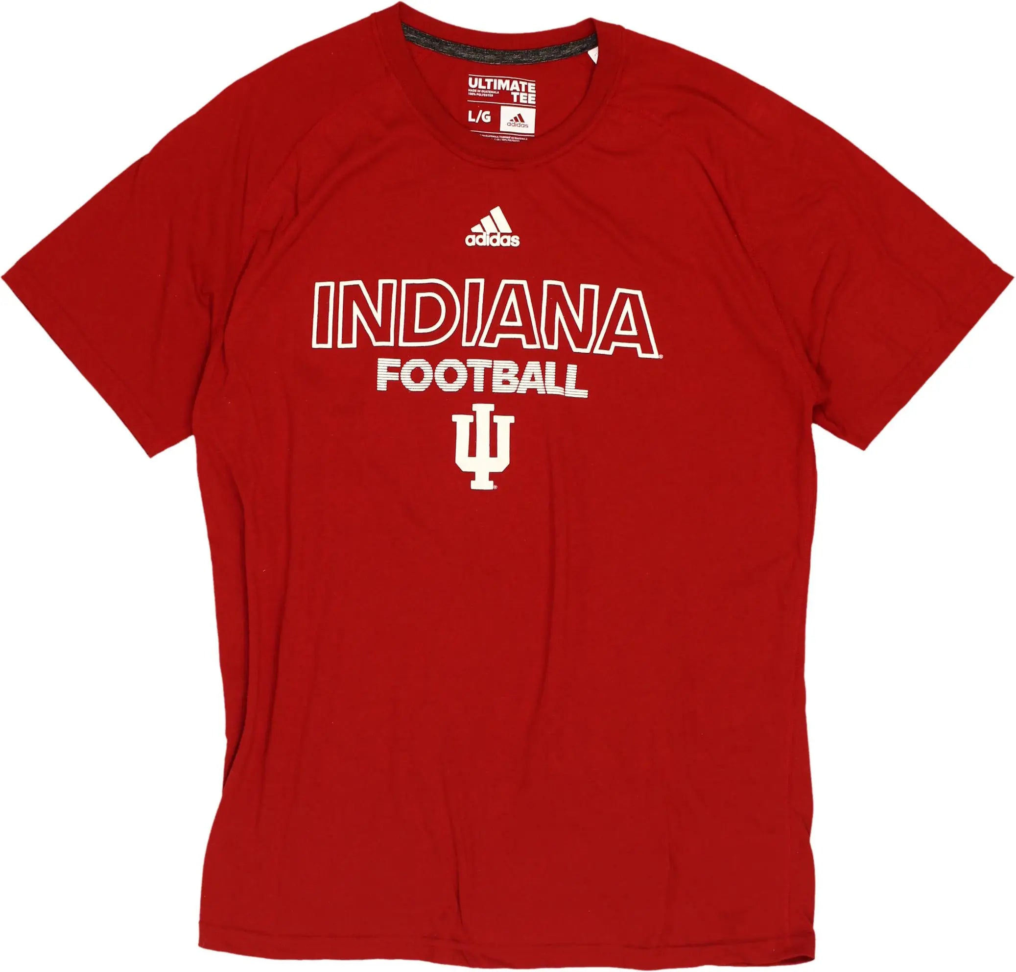 Adidas - Indiana Football T-shirt- ThriftTale.com - Vintage and second handclothing