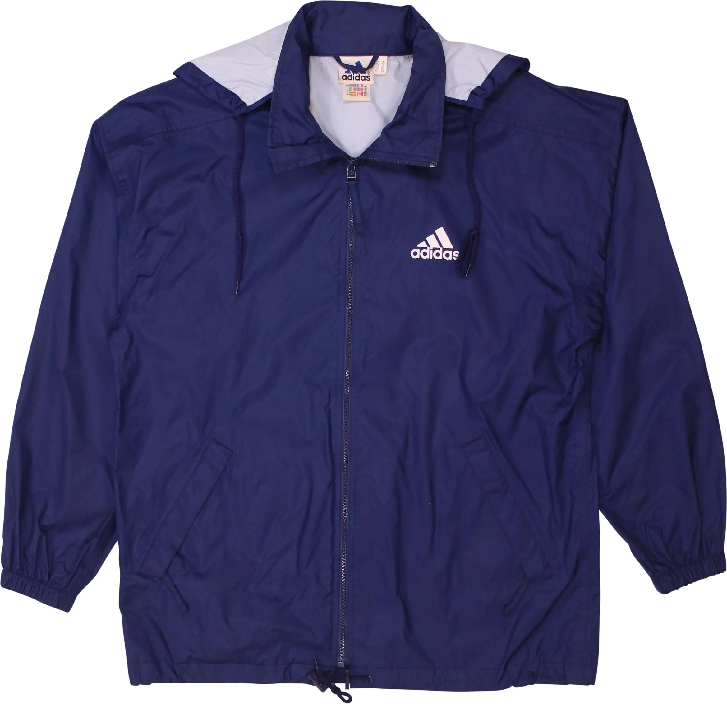Adidas - Raincoat by Adidas- ThriftTale.com - Vintage and second handclothing