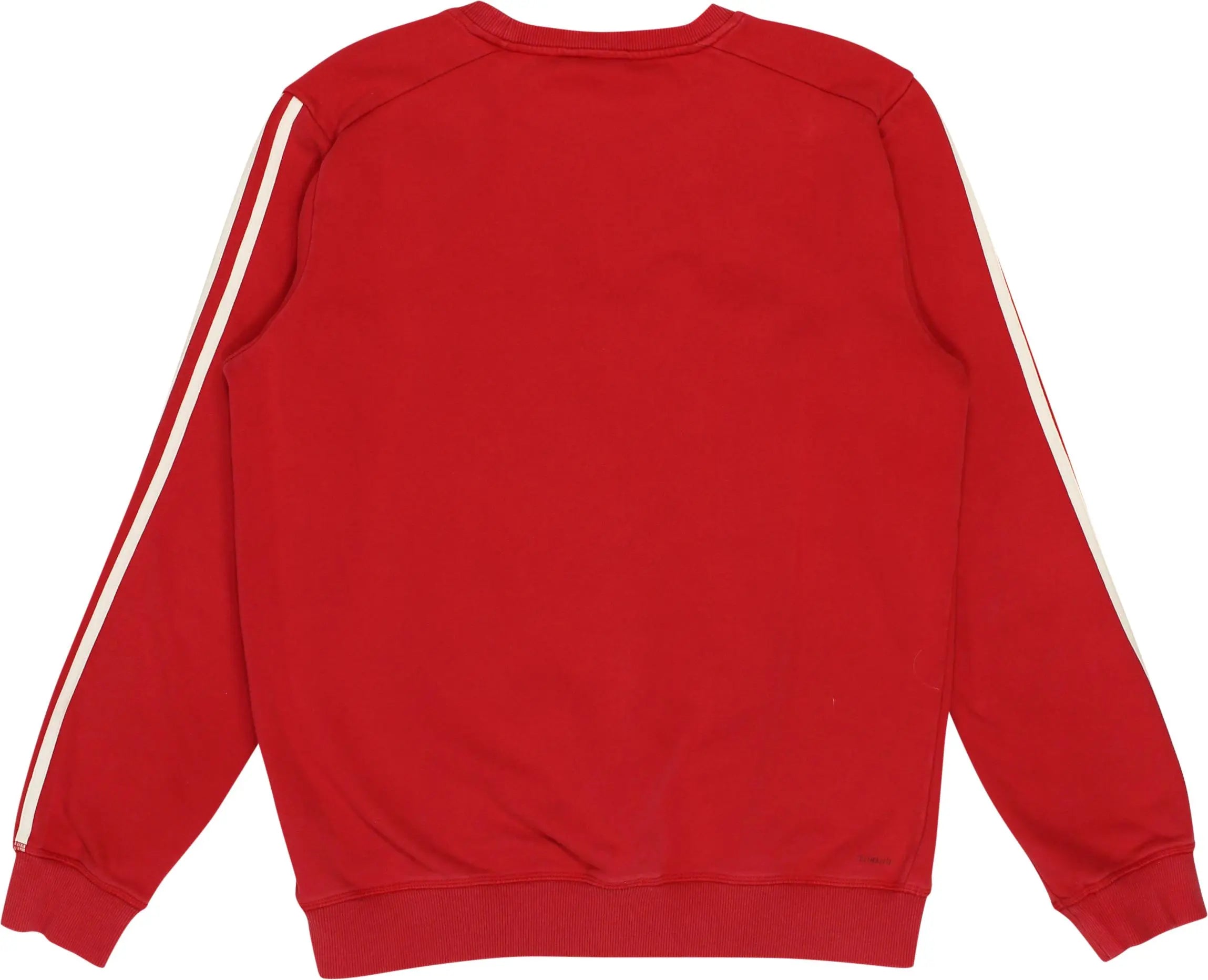 Adidas - Red Ajax Sweater by Adidas- ThriftTale.com - Vintage and second handclothing