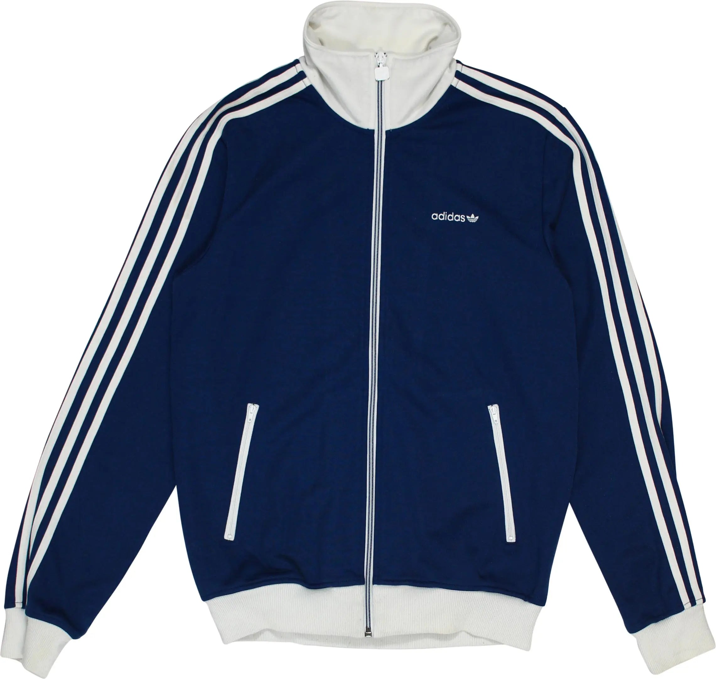 Adidas - Retro Track Jacket by Adidas- ThriftTale.com - Vintage and second handclothing