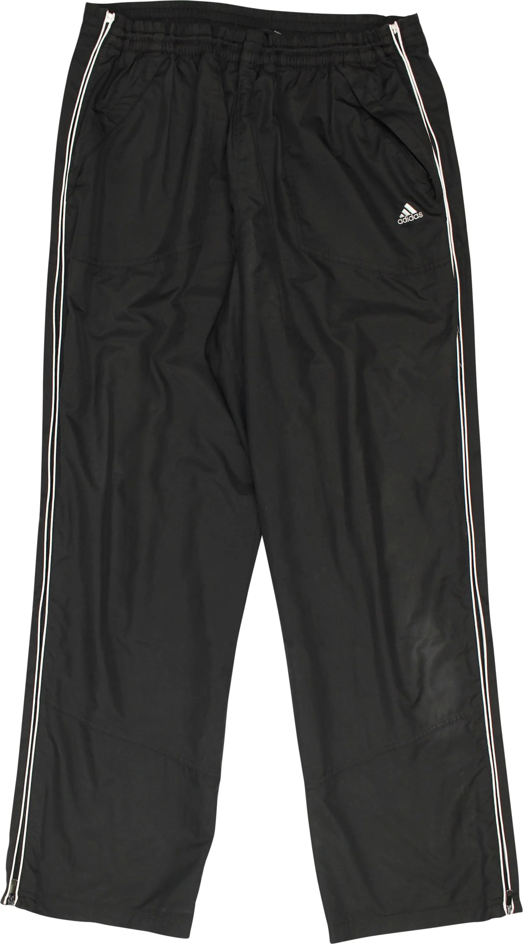 Adidas - Side Zipper Joggers by Adidas- ThriftTale.com - Vintage and second handclothing
