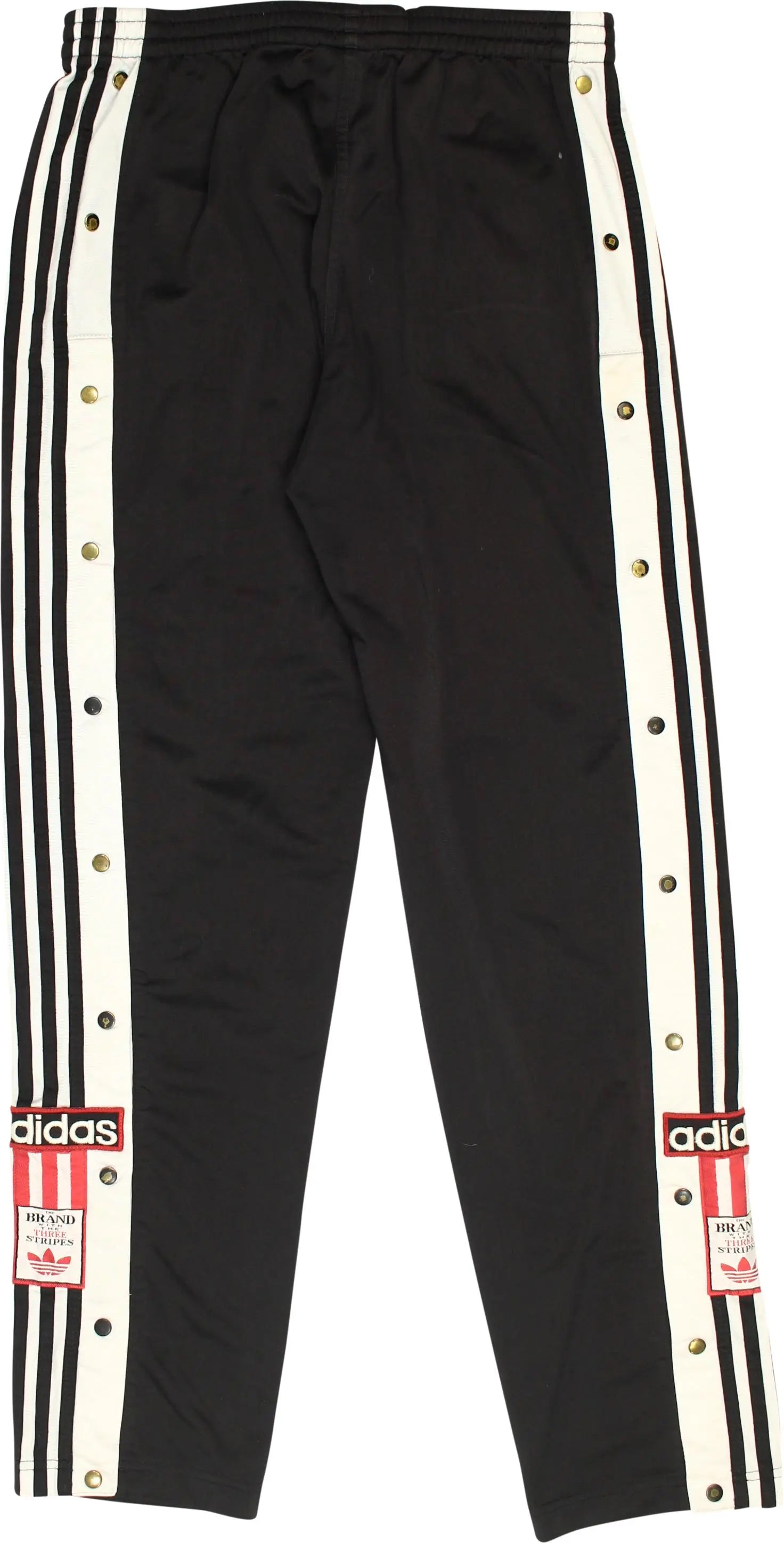 Adidas - Snap Button Joggers by Adidas- ThriftTale.com - Vintage and second handclothing